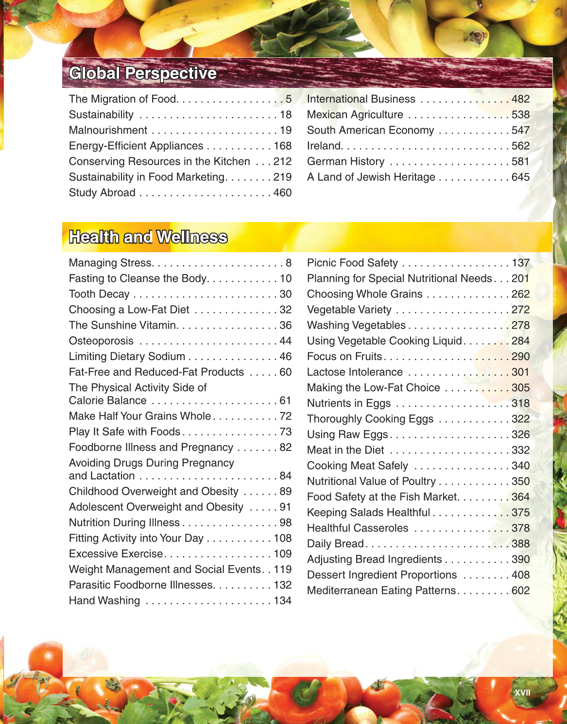 Guide to Good Food, 12th Edition page XVII