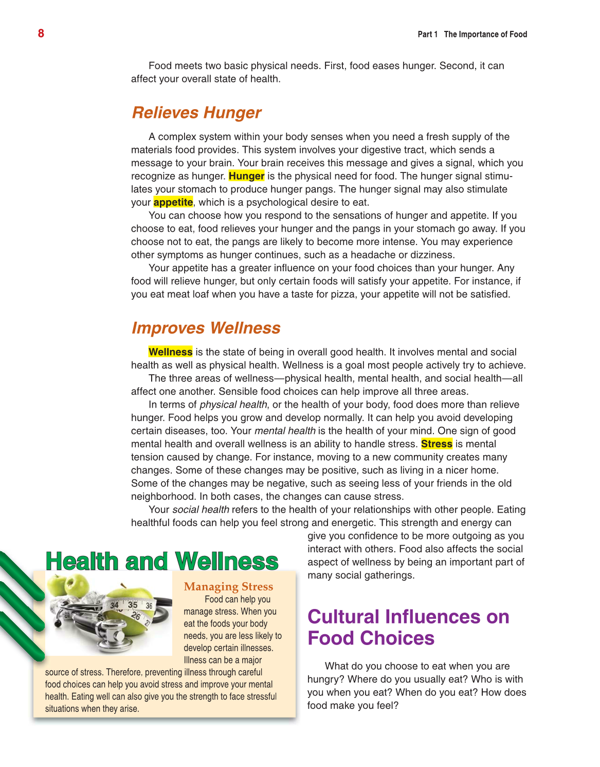 Guide to Good Food, 12th Edition page 8