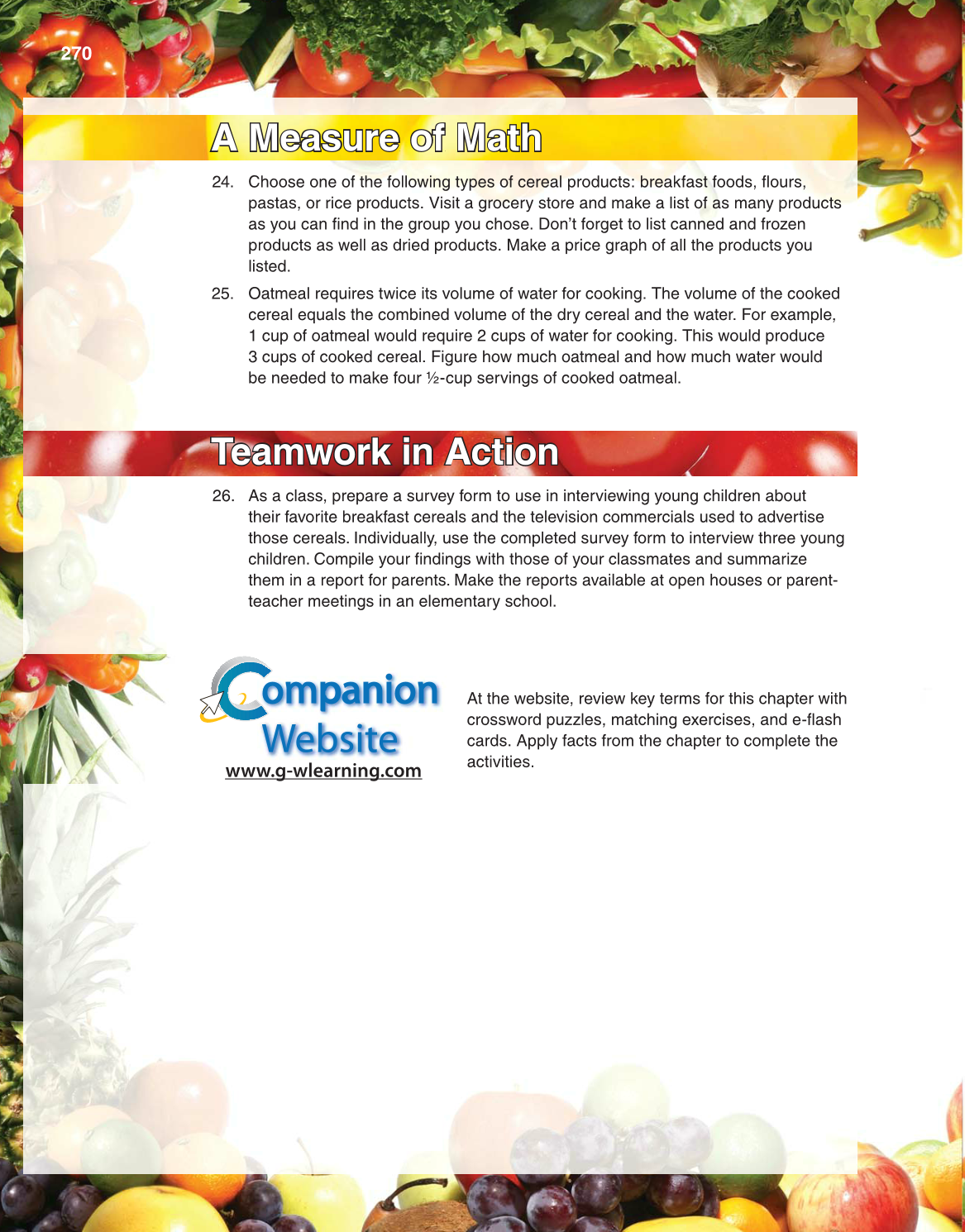 Guide to Good Food, 12th Edition page 270