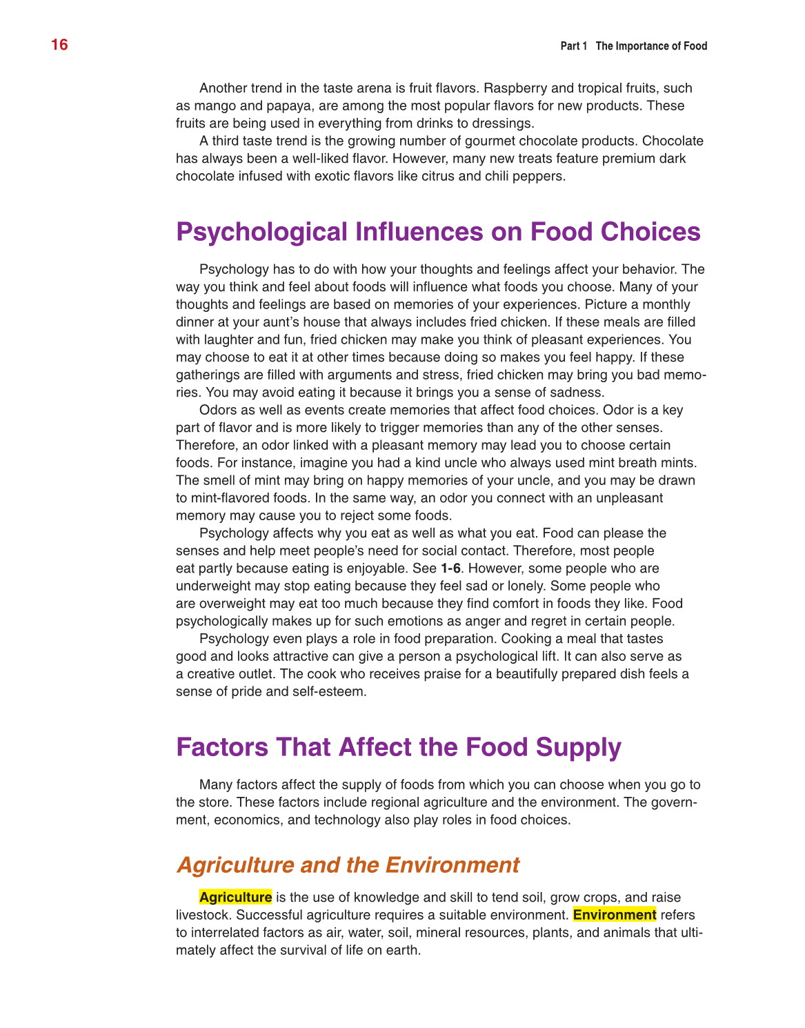 Guide to Good Food, 12th Edition page 16