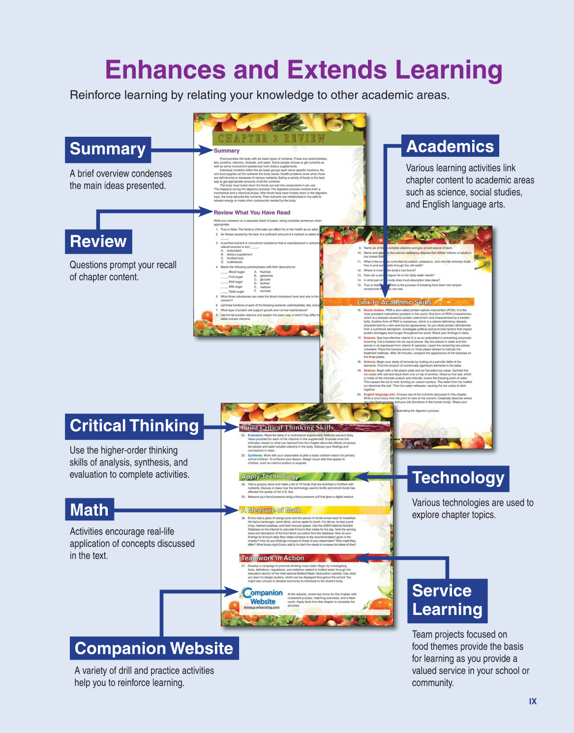 Guide to Good Food, 12th Edition page IX