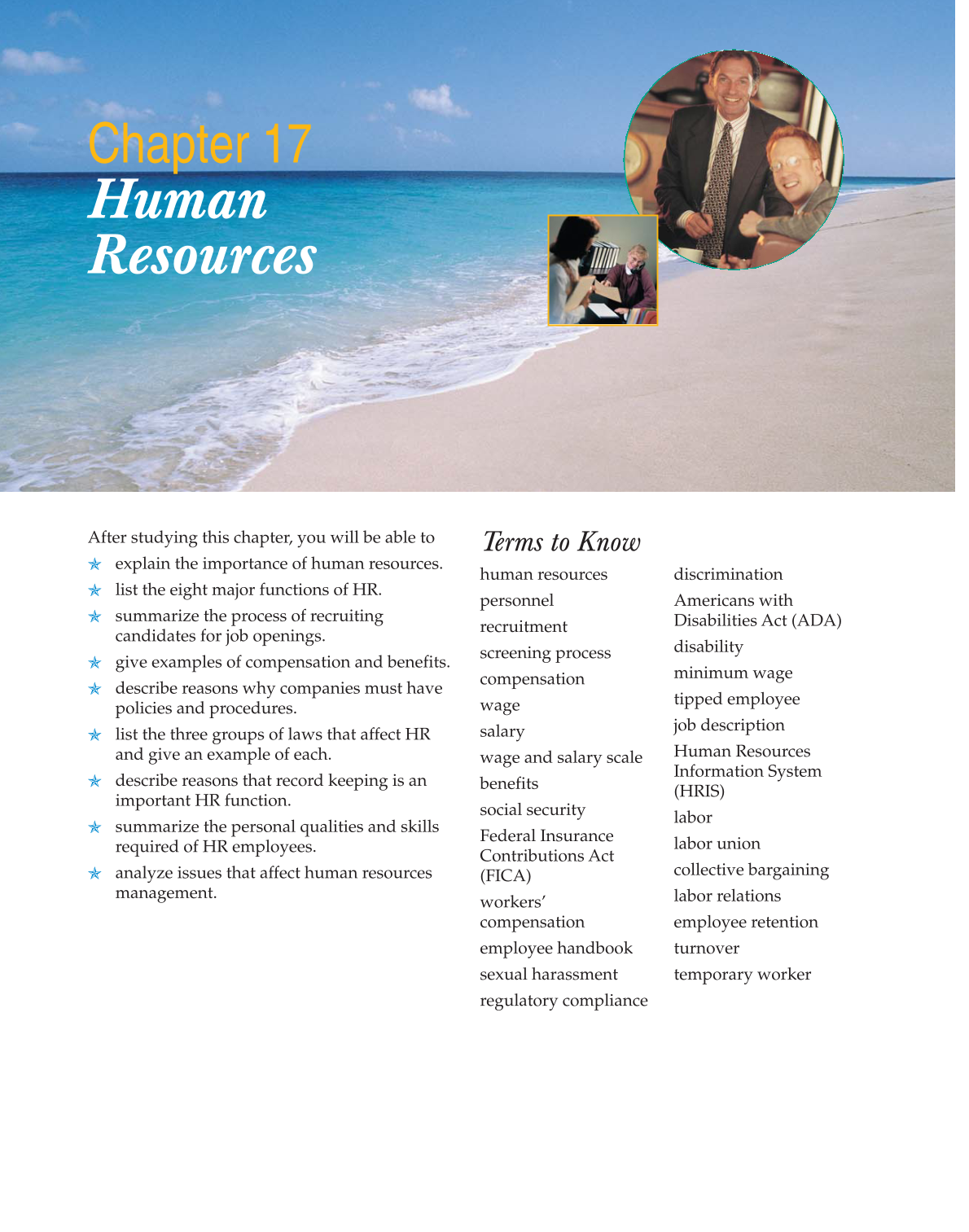 Hospitality Services: Food &amp; Lodging, 2nd Edition page 382