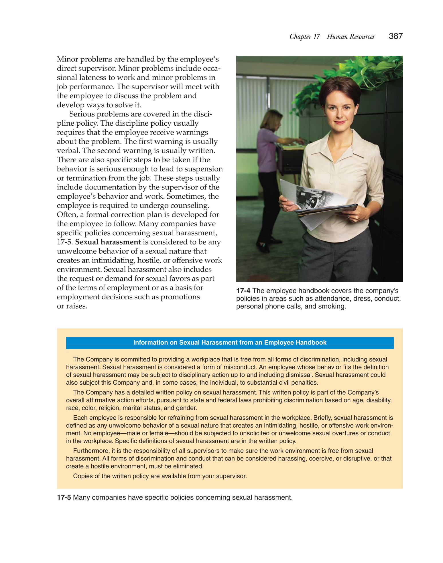 Hospitality Services: Food &amp; Lodging, 2nd Edition page 387