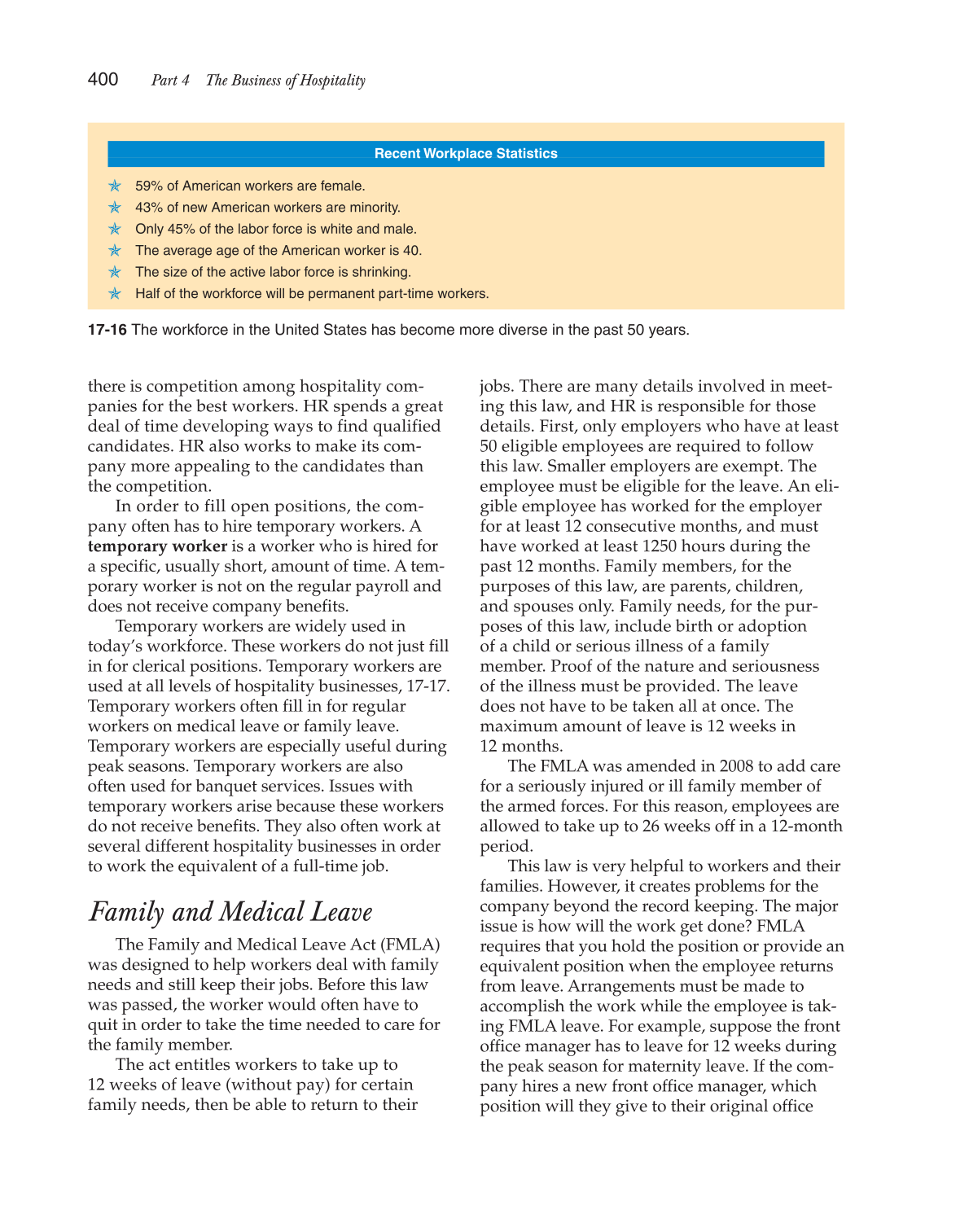 Hospitality Services: Food &amp; Lodging, 2nd Edition page 400