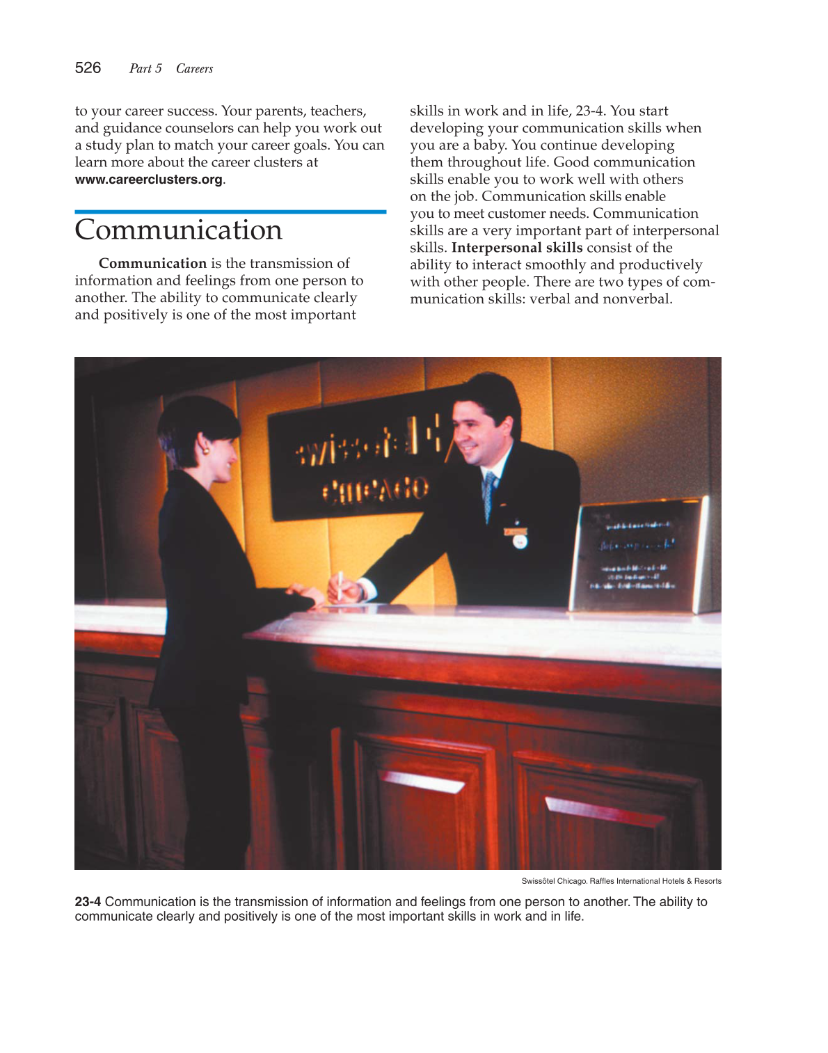 Hospitality Services: Food &amp; Lodging, 2nd Edition page 526