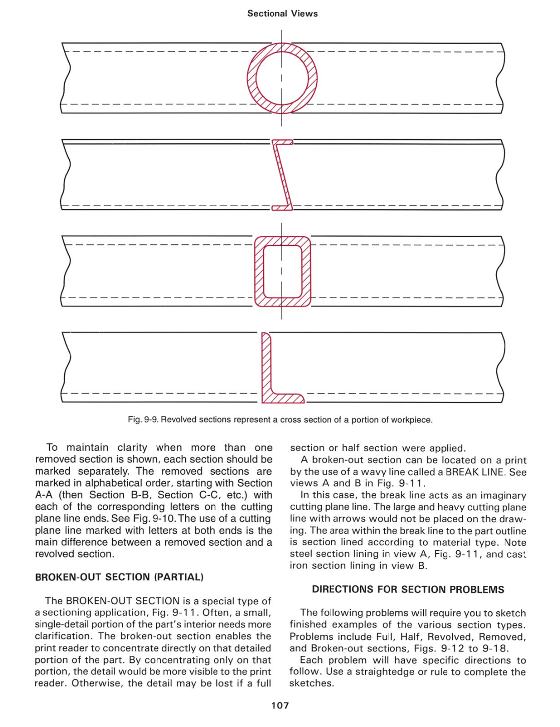 Machine Trades Print Reading, 5th Edition page 107