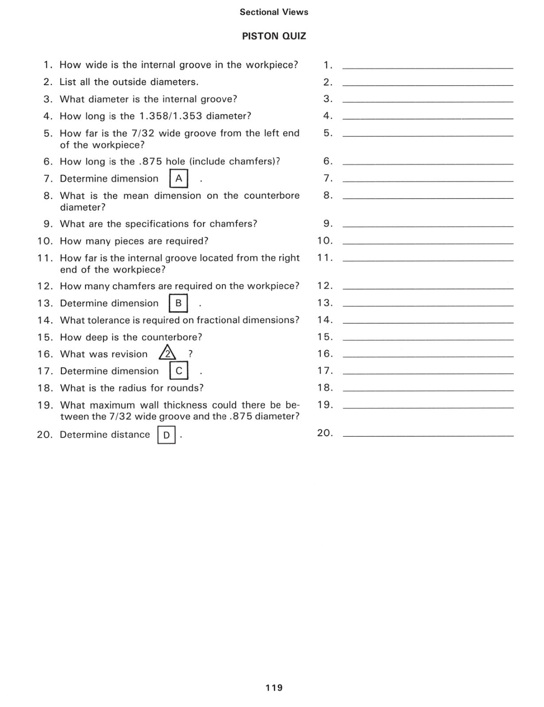 Machine Trades Print Reading, 5th Edition page 119