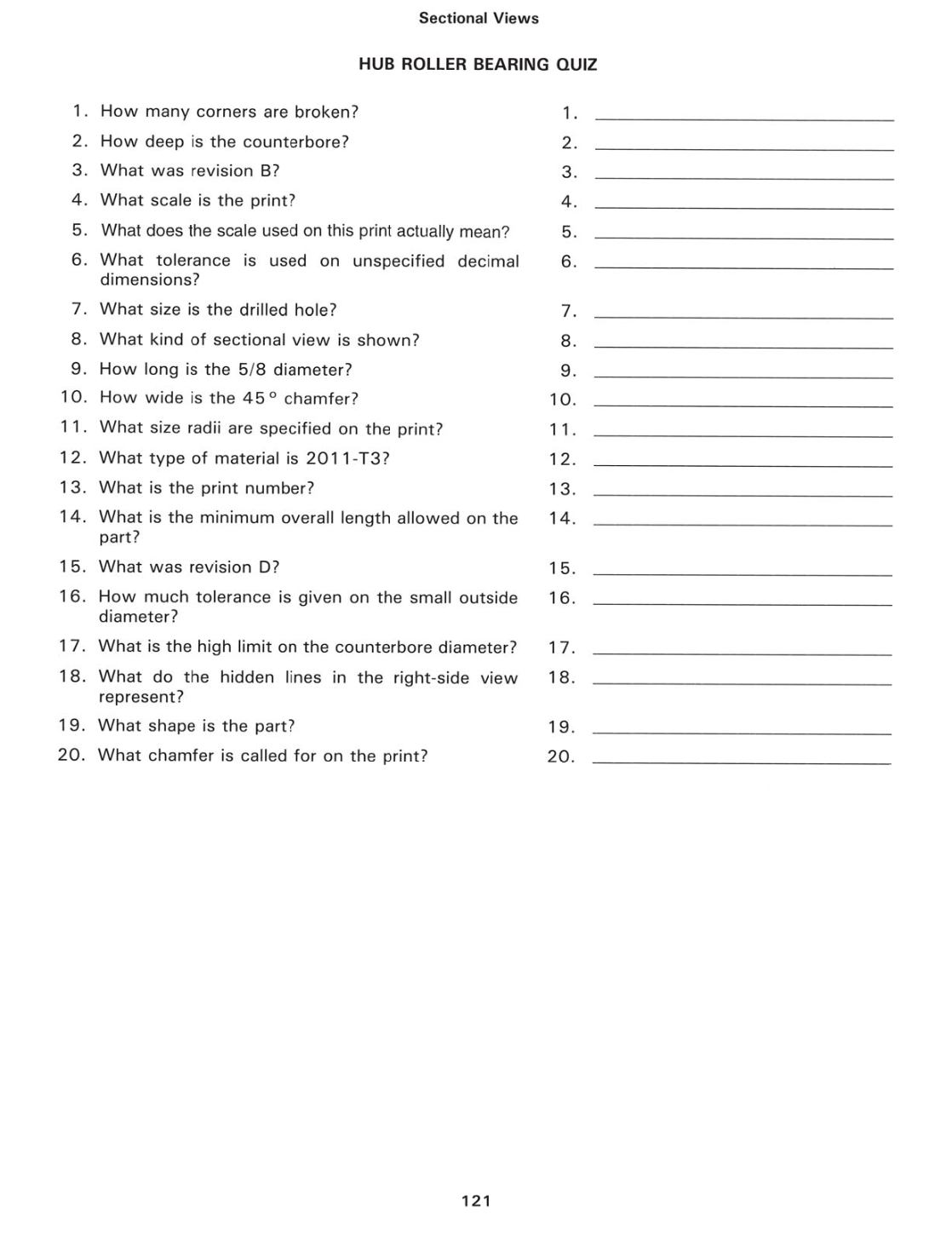 Machine Trades Print Reading, 5th Edition page 121