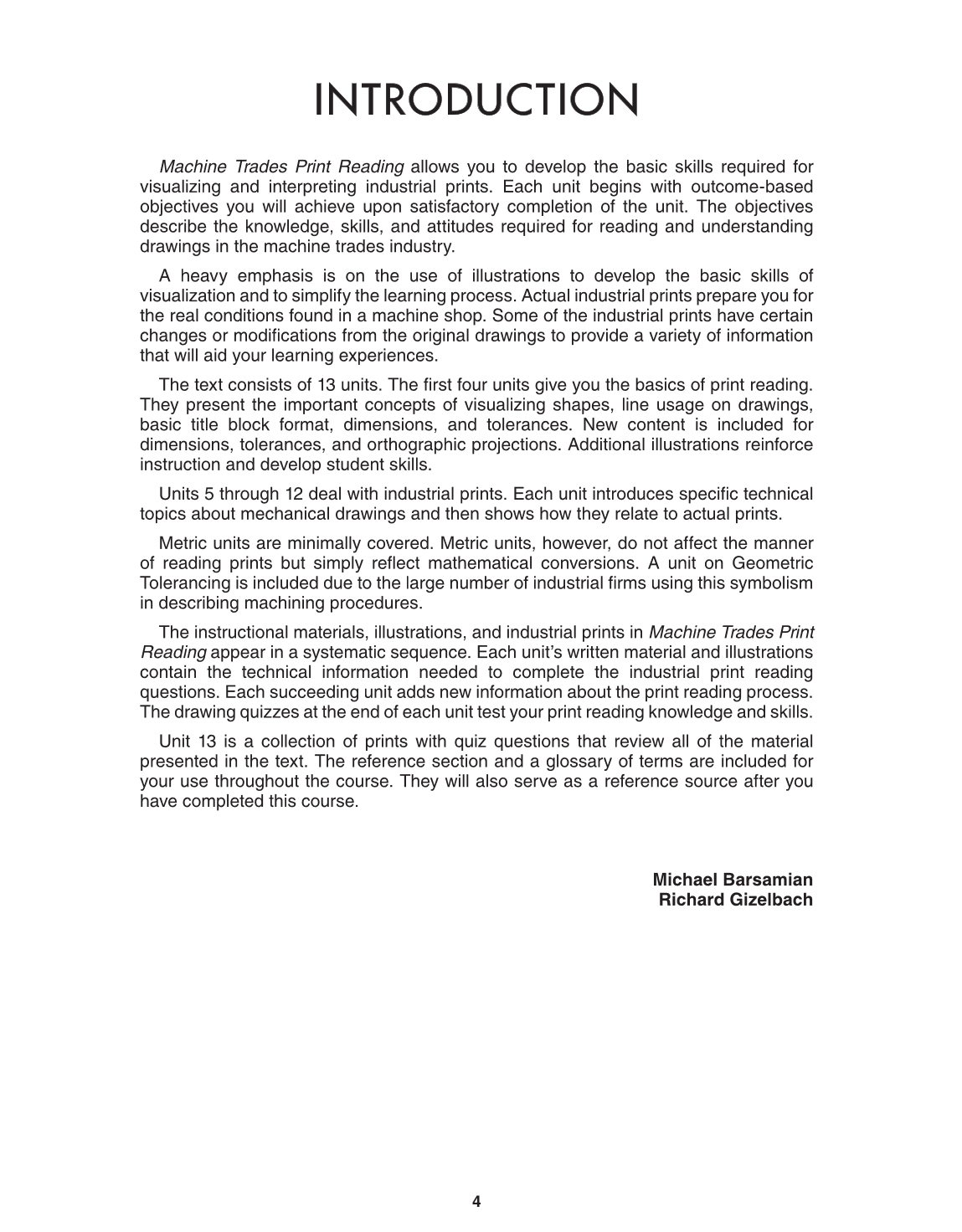 Machine Trades Print Reading, 5th Edition page 4