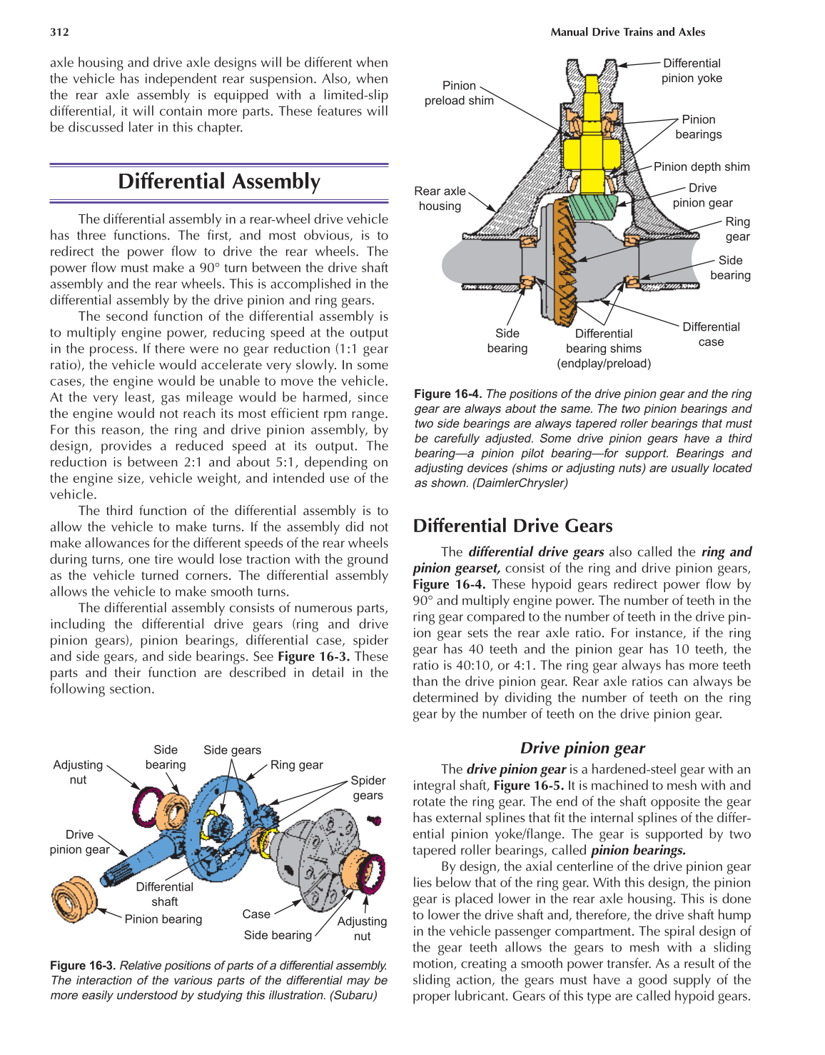 Manual Drive Trains and Axles, A3, 2nd Edition page 312