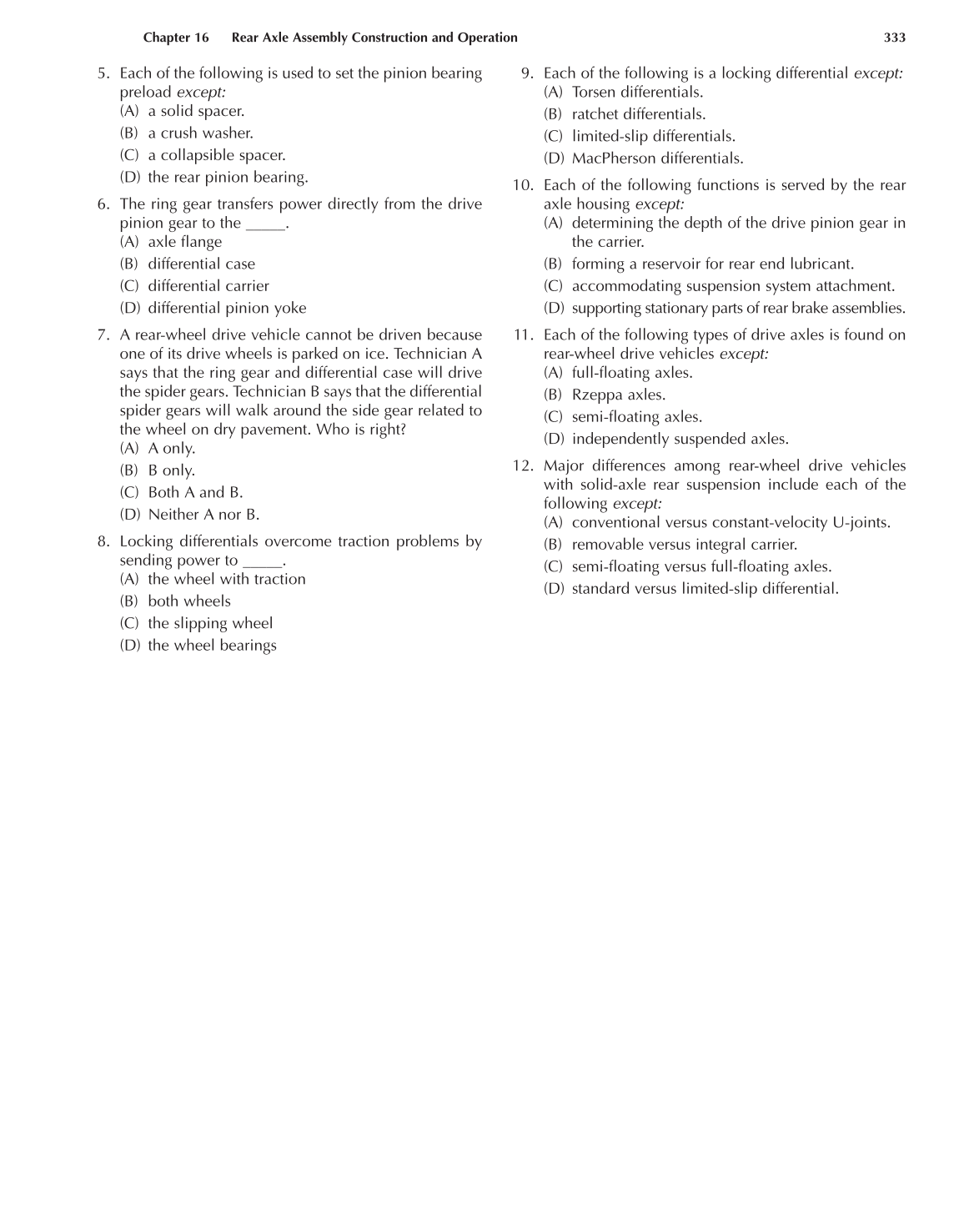 Manual Drive Trains and Axles, A3, 2nd Edition page 333