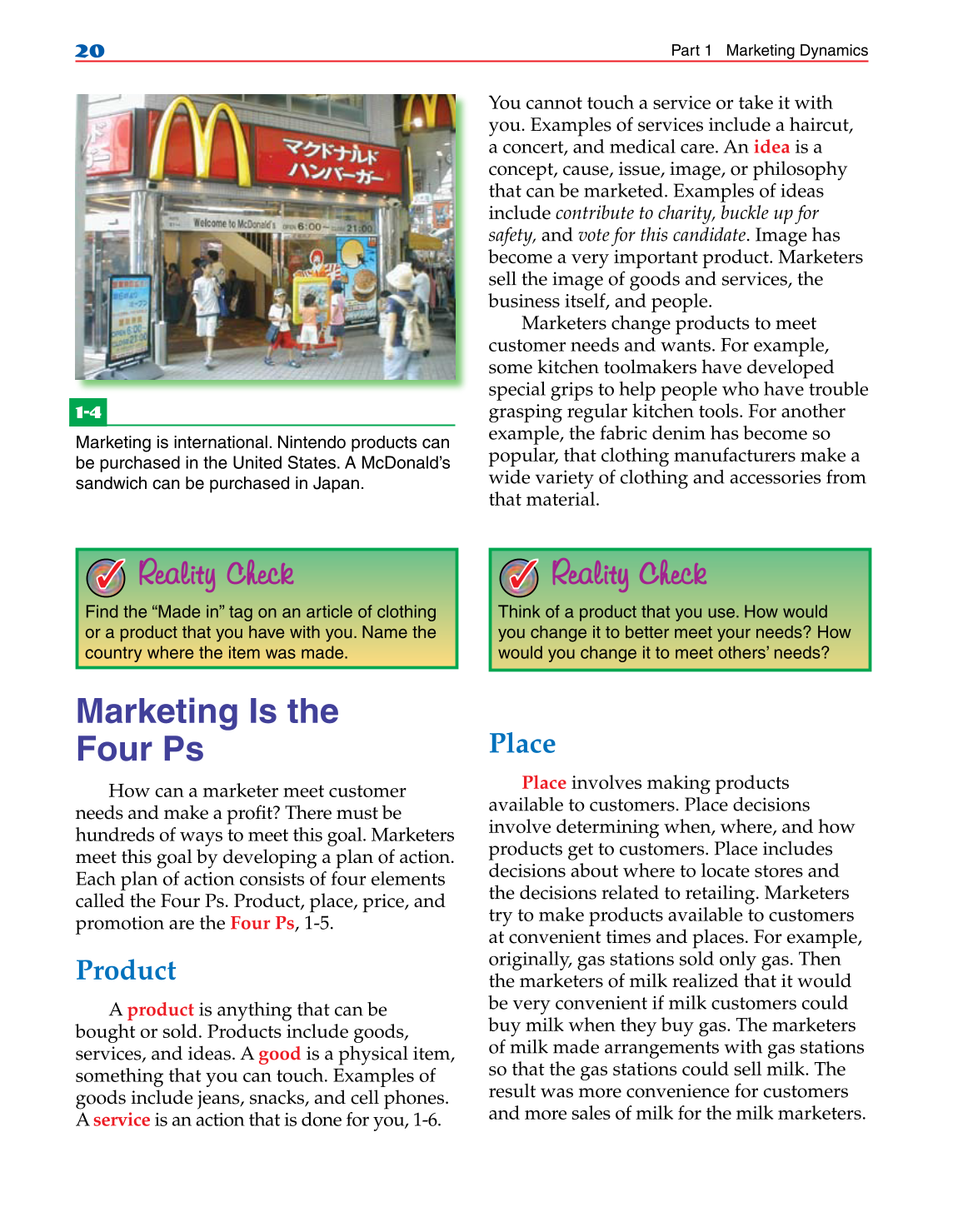 Marketing Dynamics, 2nd Edition page 20