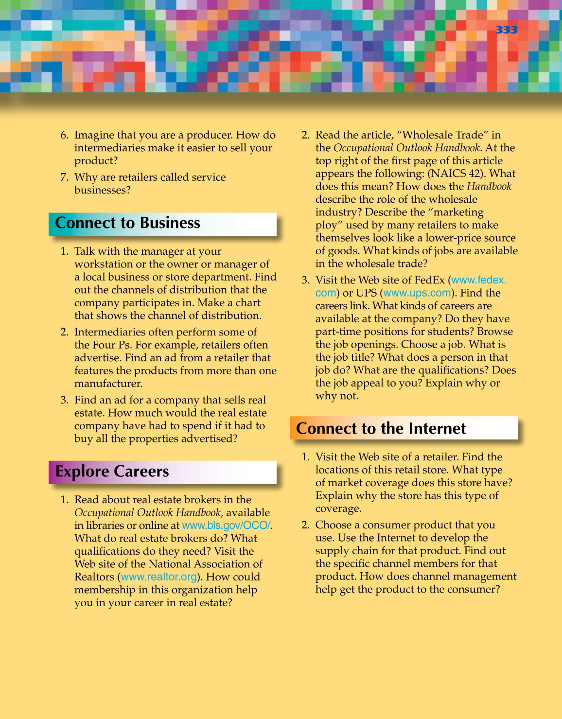 Marketing Dynamics, 2nd Edition page 333