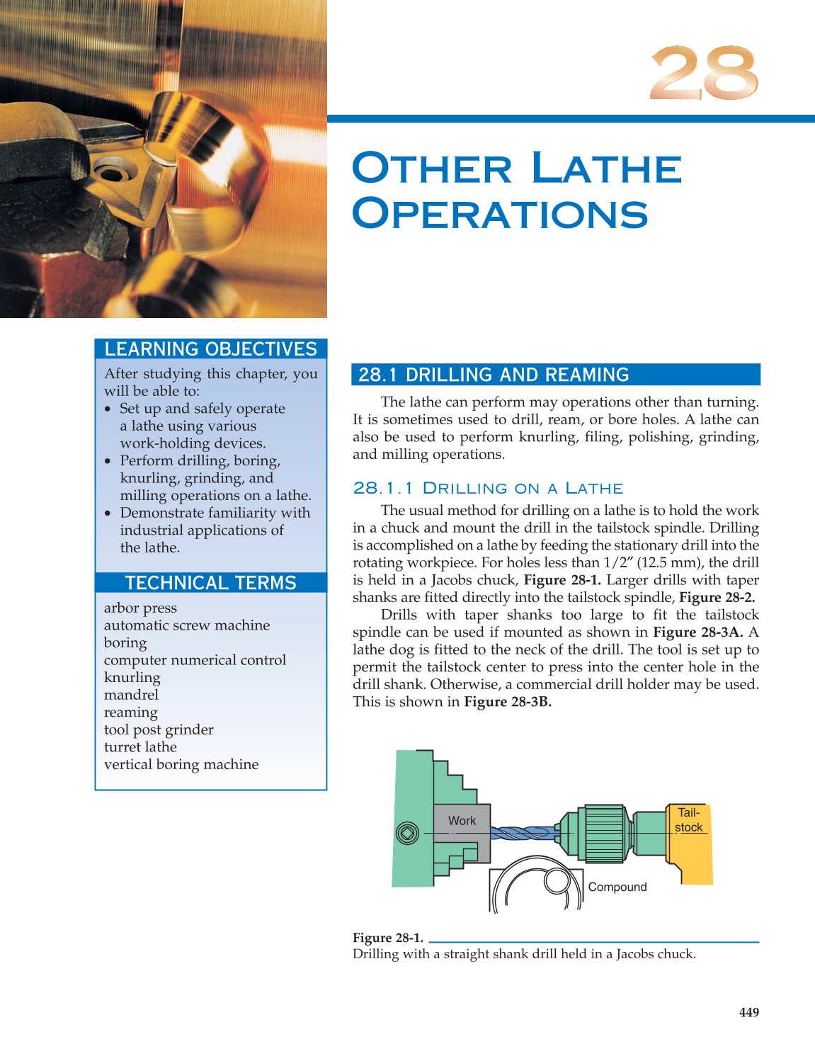 Modern Metalworking, 9th Edition page 449