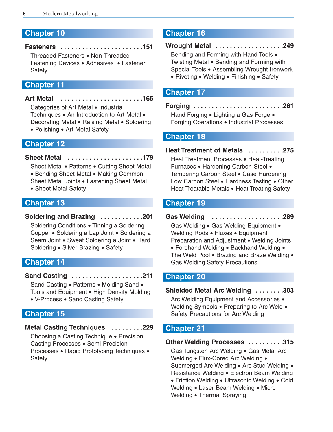 Modern Metalworking, 9th Edition page 6