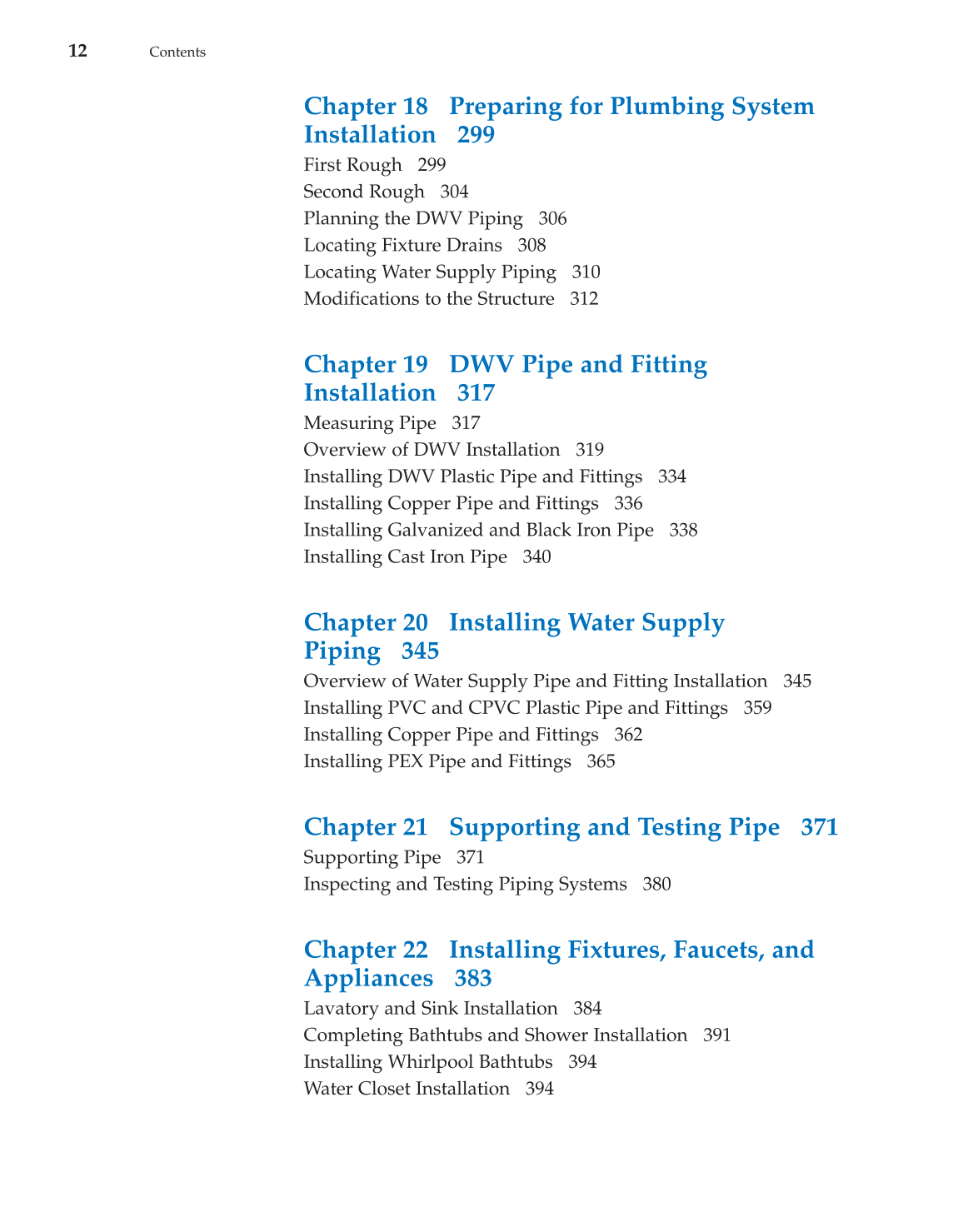 Modern Plumbing, 7th Edition page 12