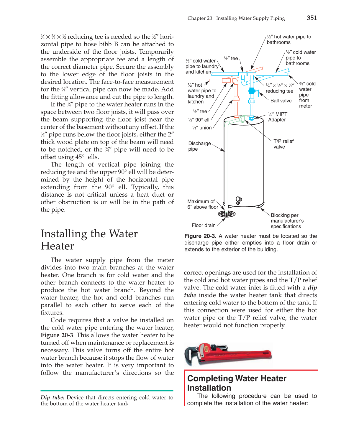 Modern Plumbing, 7th Edition page 352