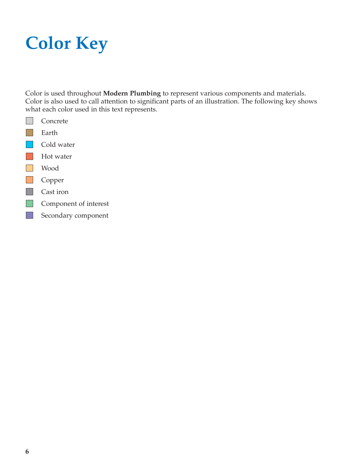 Modern Plumbing, 7th Edition page 6