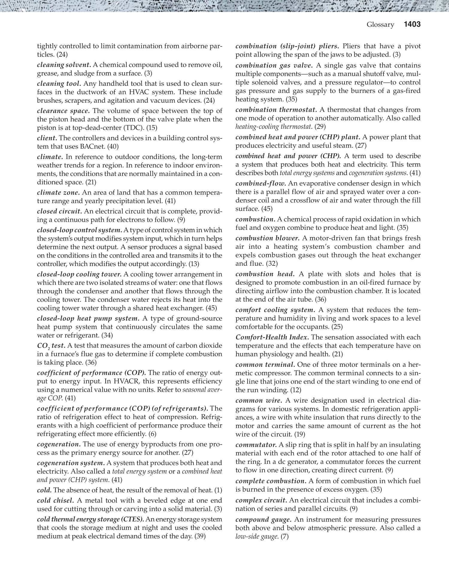 Modern Refrigeration and Air Conditioning, 19th Edition page 1403