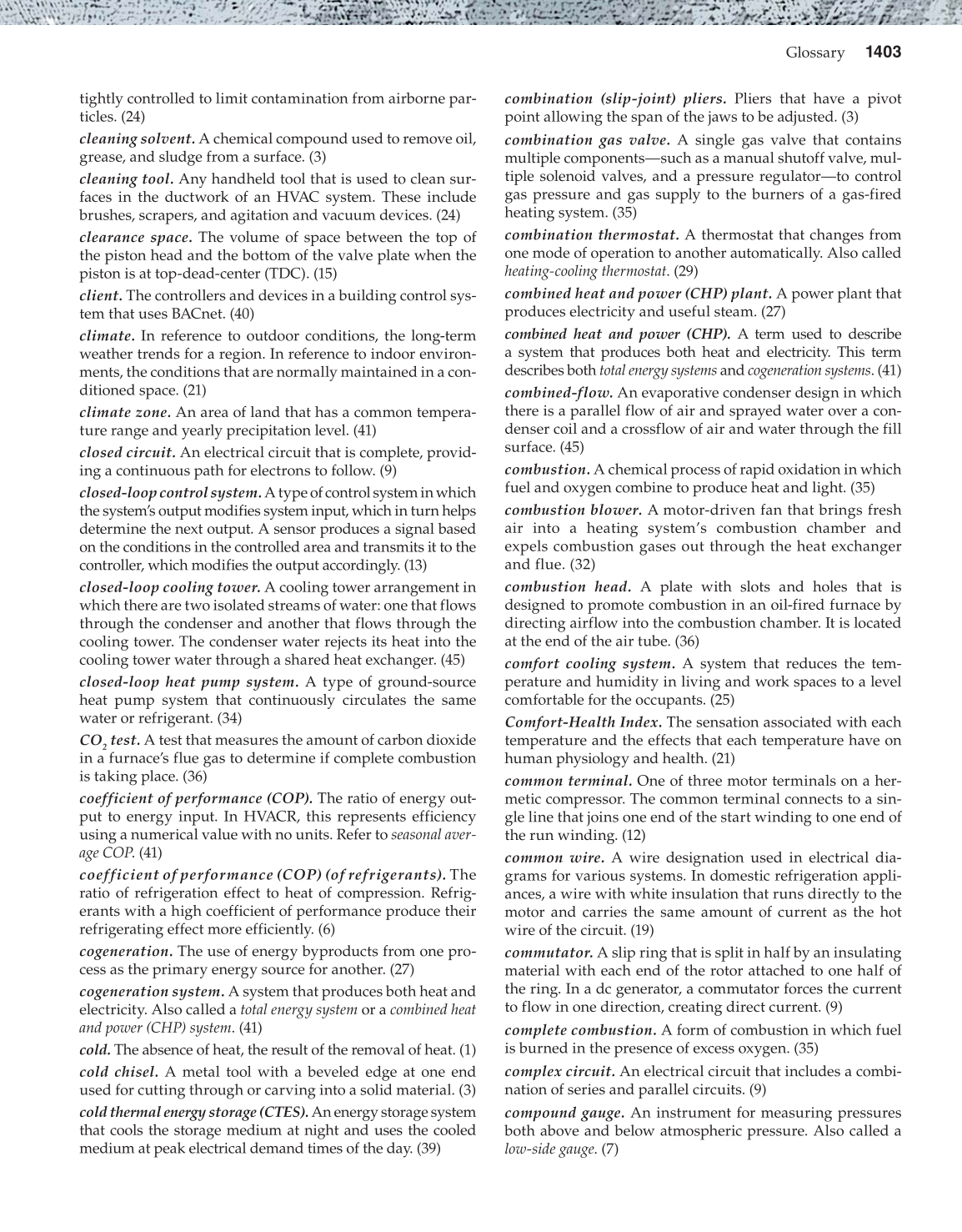 Modern Refrigeration and Air Conditioning, 19th Edition page 1403