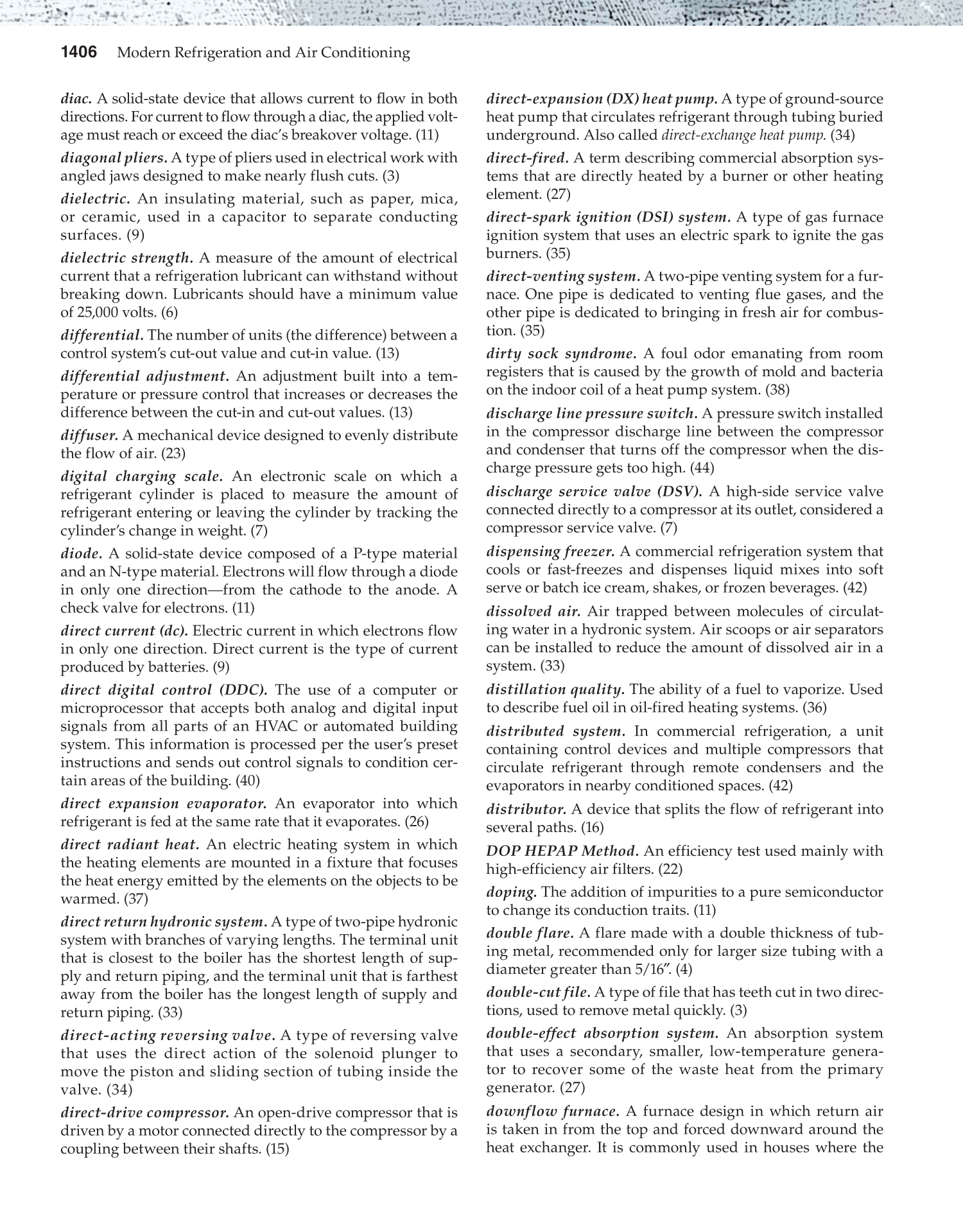 Modern Refrigeration and Air Conditioning, 19th Edition page 1406