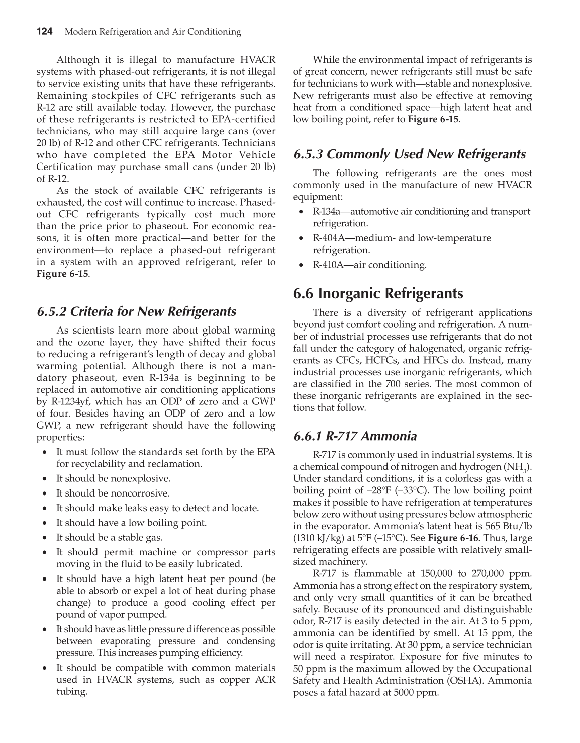 Modern Refrigeration and Air Conditioning, 19th Edition page 124