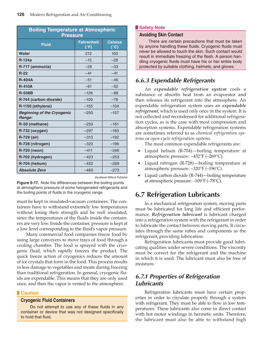Modern Refrigeration and Air Conditioning, 19th Edition page 126