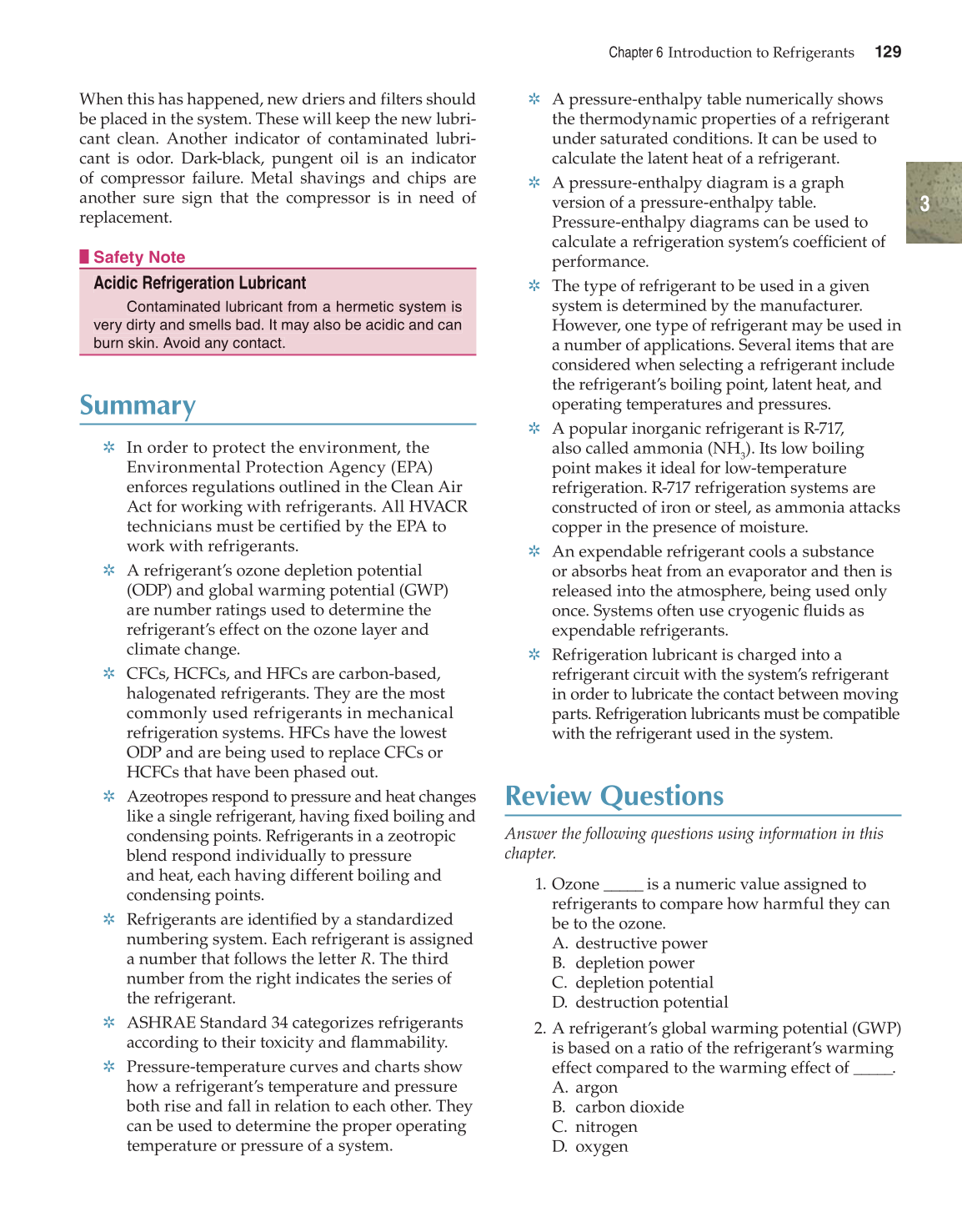 Modern Refrigeration and Air Conditioning, 19th Edition page 129