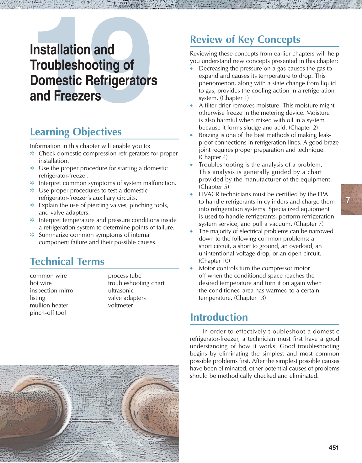 Modern Refrigeration and Air Conditioning, 19th Edition page 451