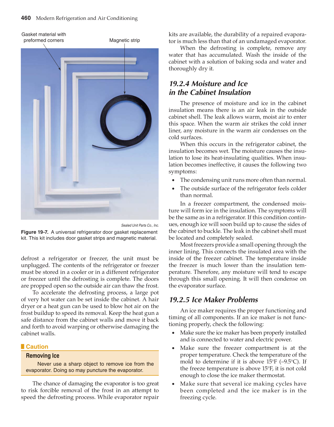 Modern Refrigeration and Air Conditioning, 19th Edition page 460