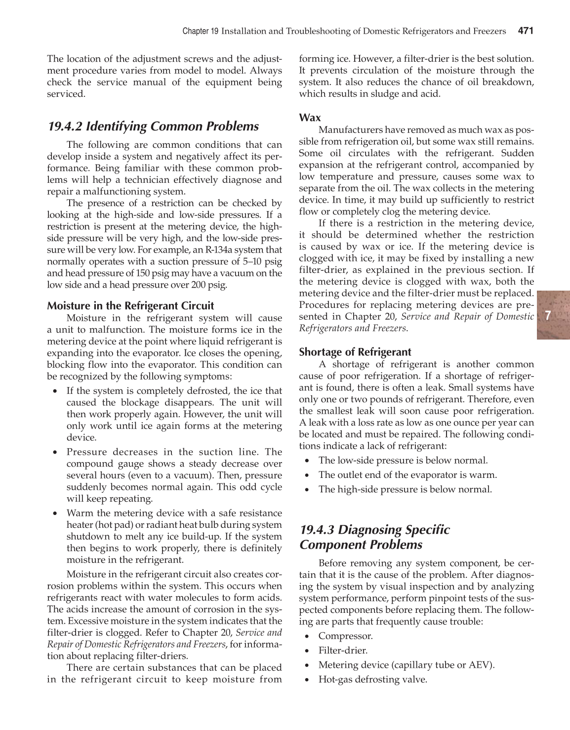 Modern Refrigeration and Air Conditioning, 19th Edition page 471