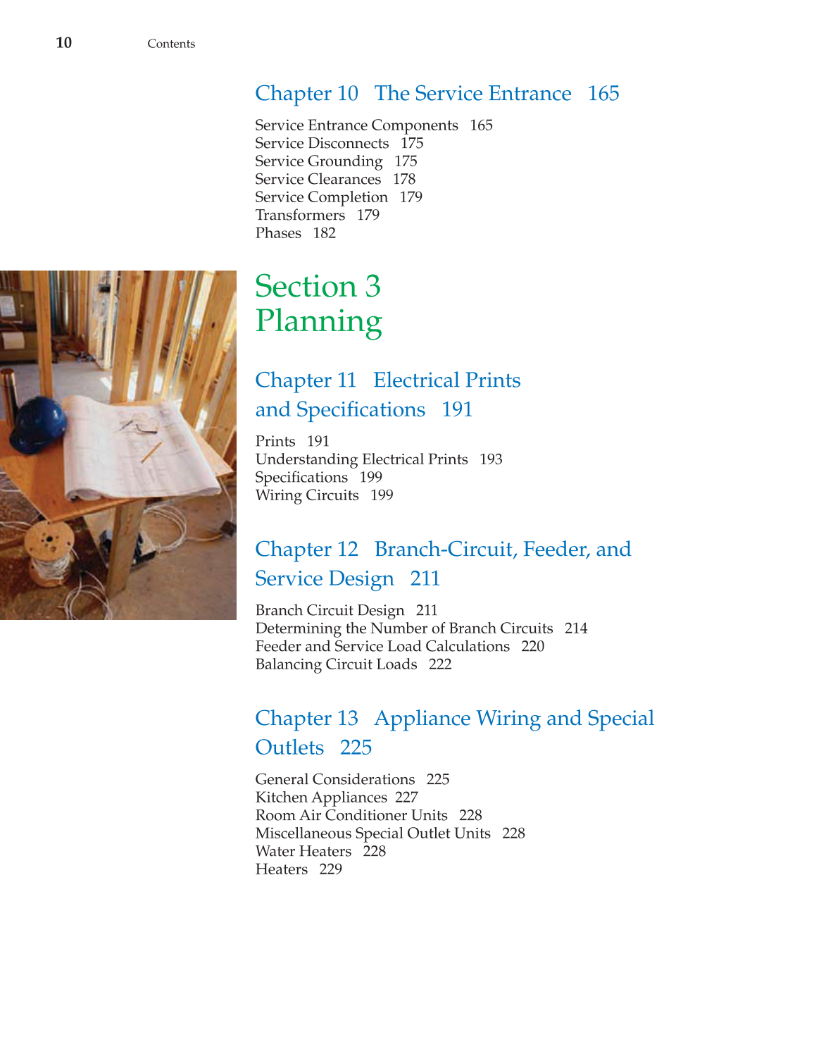 Modern Residential Wiring, 9th Edition page 10