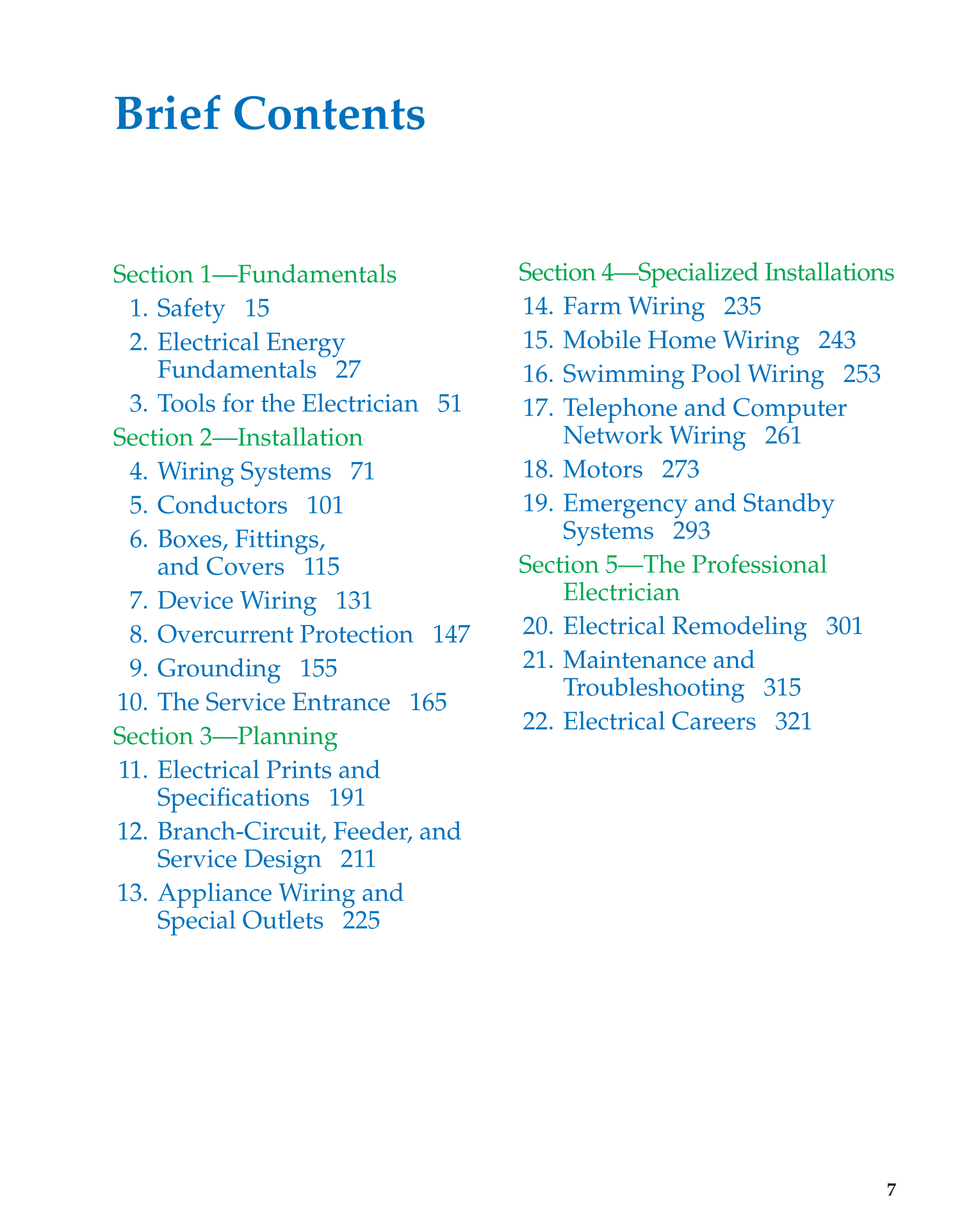 Modern Residential Wiring, 9th Edition page 7