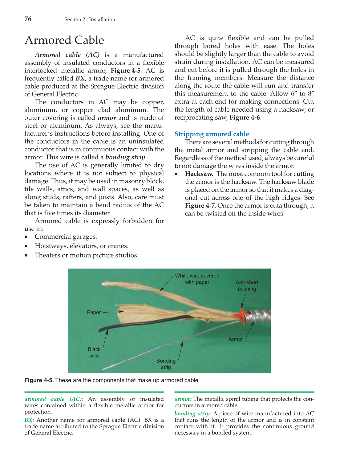 Modern Residential Wiring, 9th Edition page 76