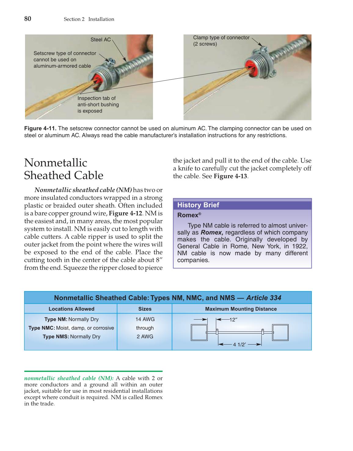 Modern Residential Wiring, 9th Edition page 80