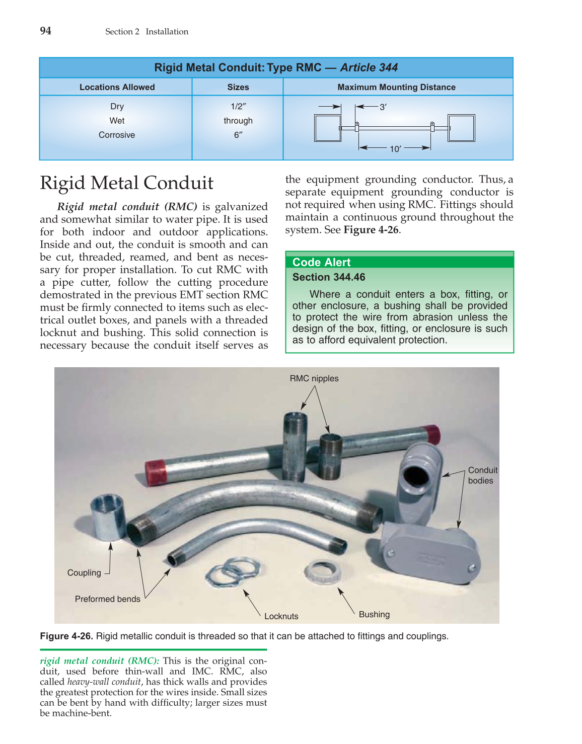 Modern Residential Wiring, 9th Edition page 94