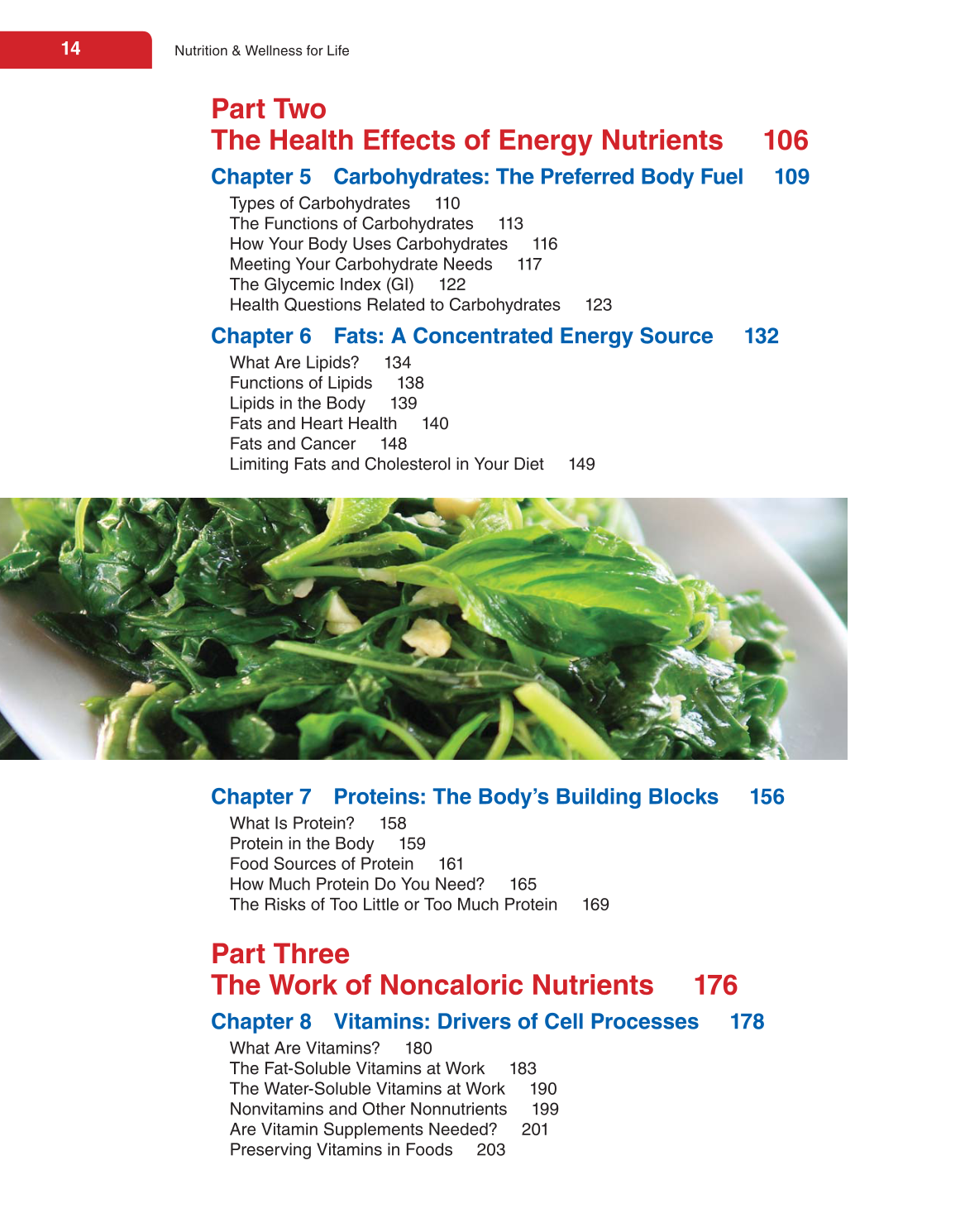 Nutrition &amp; Wellness for Life, 4th Edition page 14