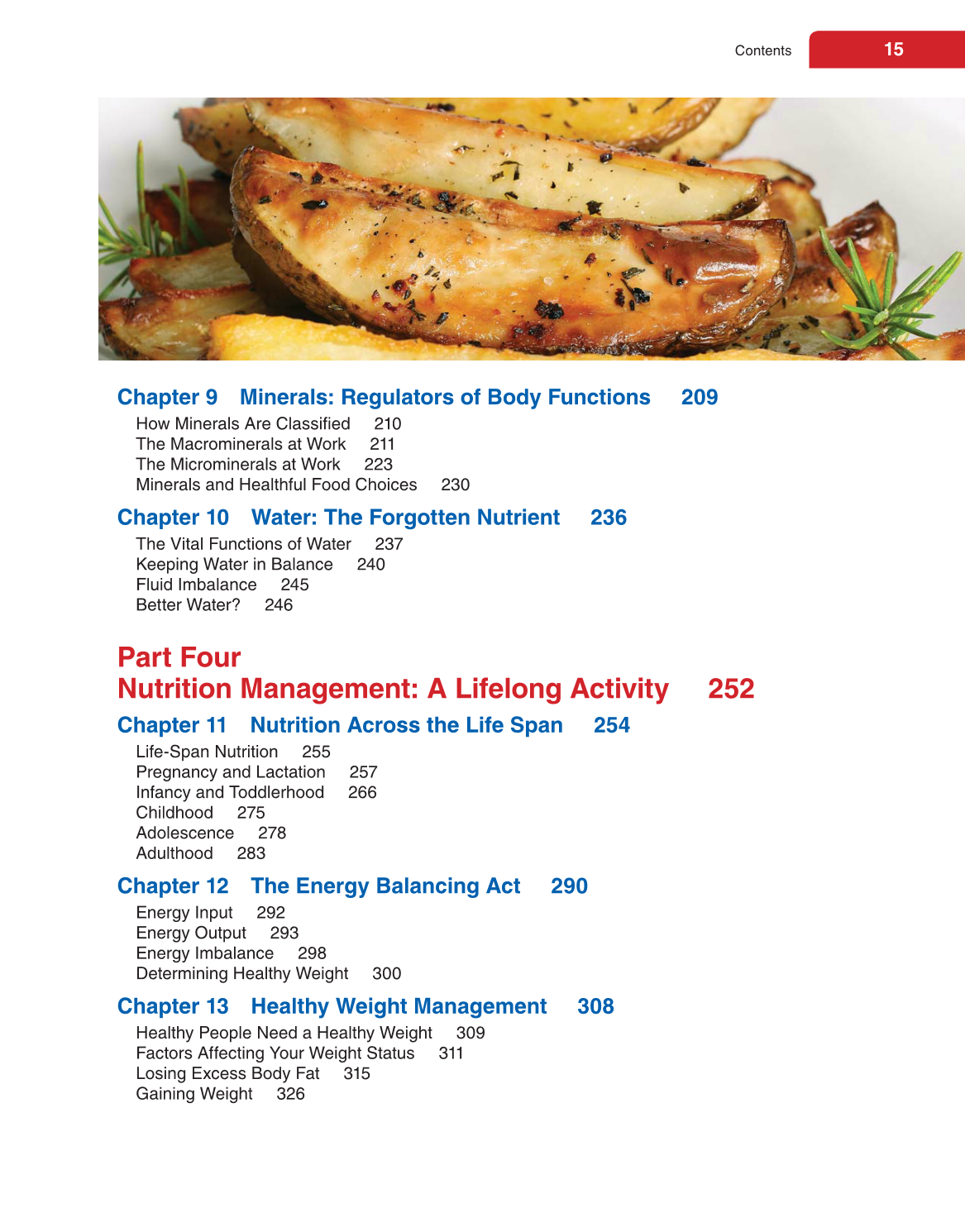 Nutrition &amp; Wellness for Life, 4th Edition page 15