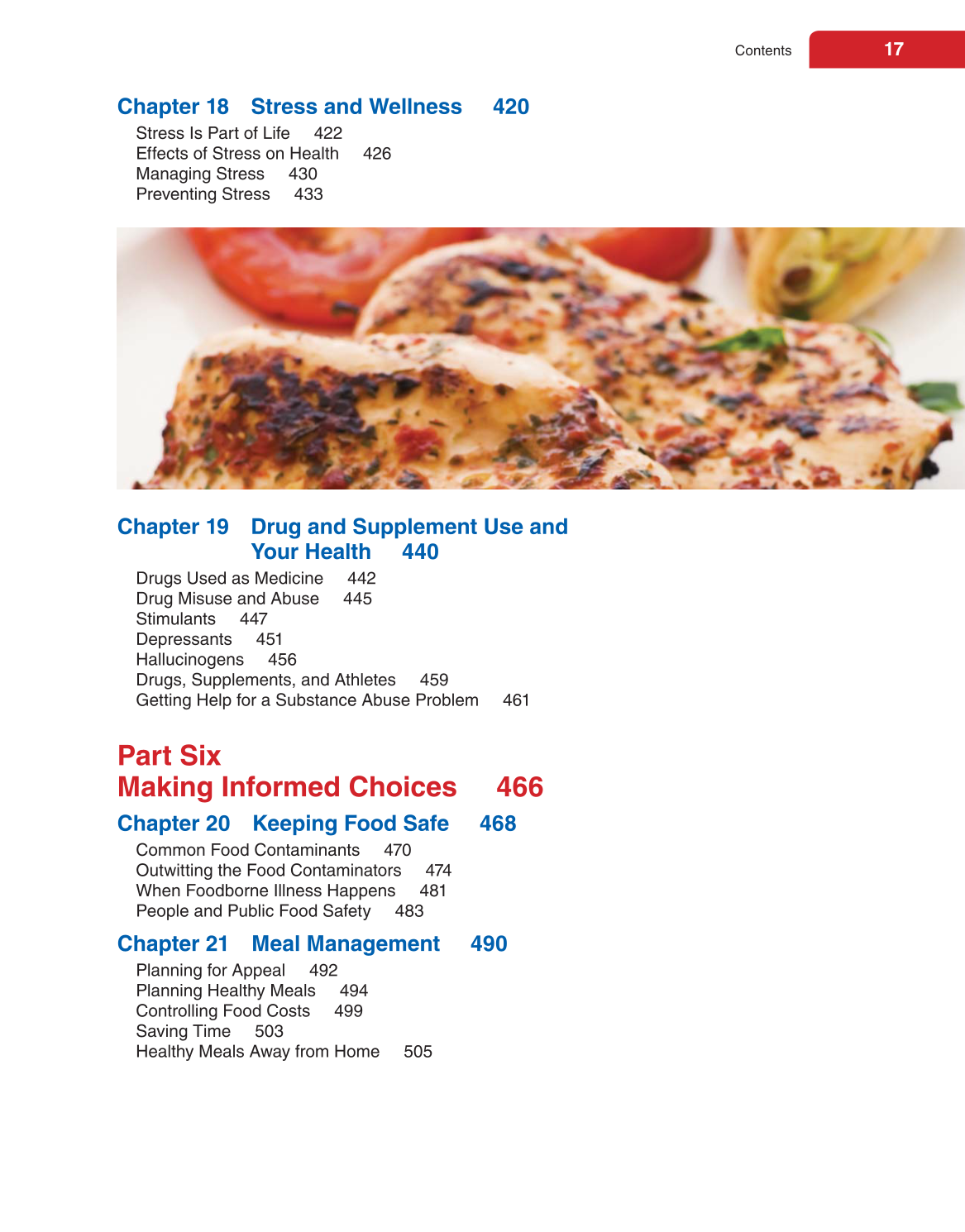 Nutrition &amp; Wellness for Life, 4th Edition page 17