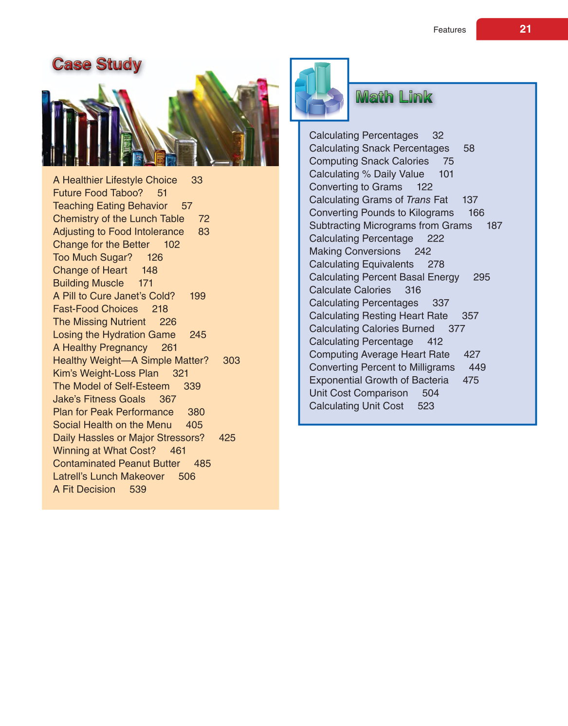 Nutrition &amp; Wellness for Life, 4th Edition page 21