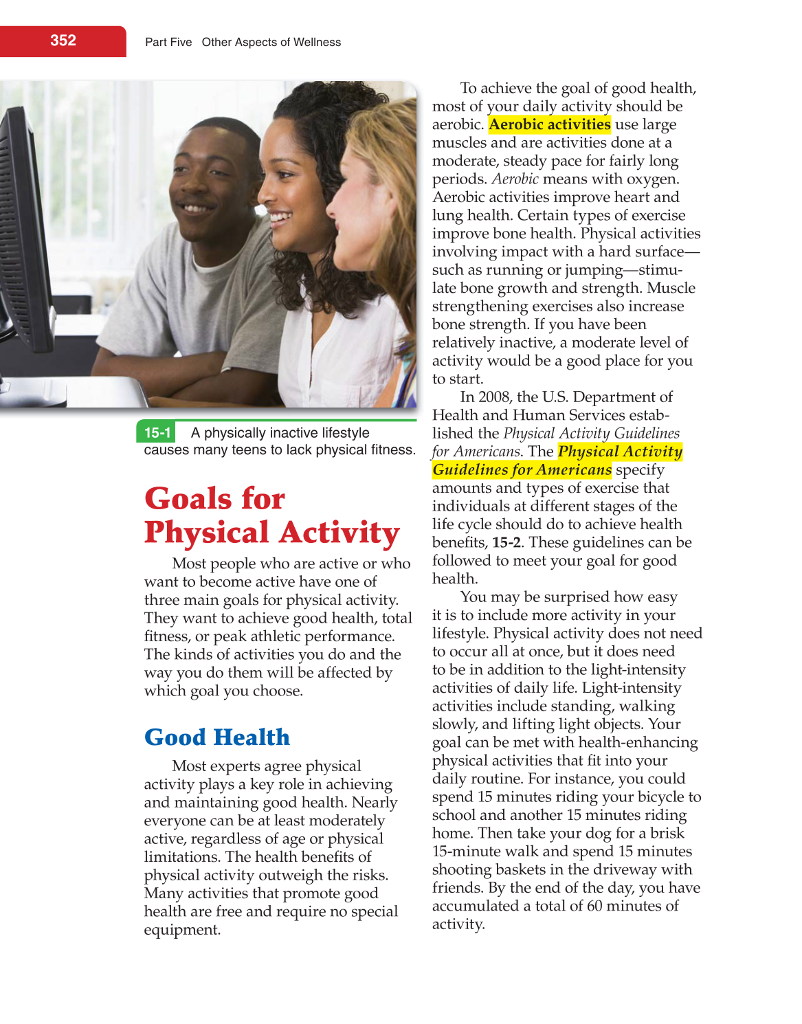 Nutrition &amp; Wellness for Life, 4th Edition page 352