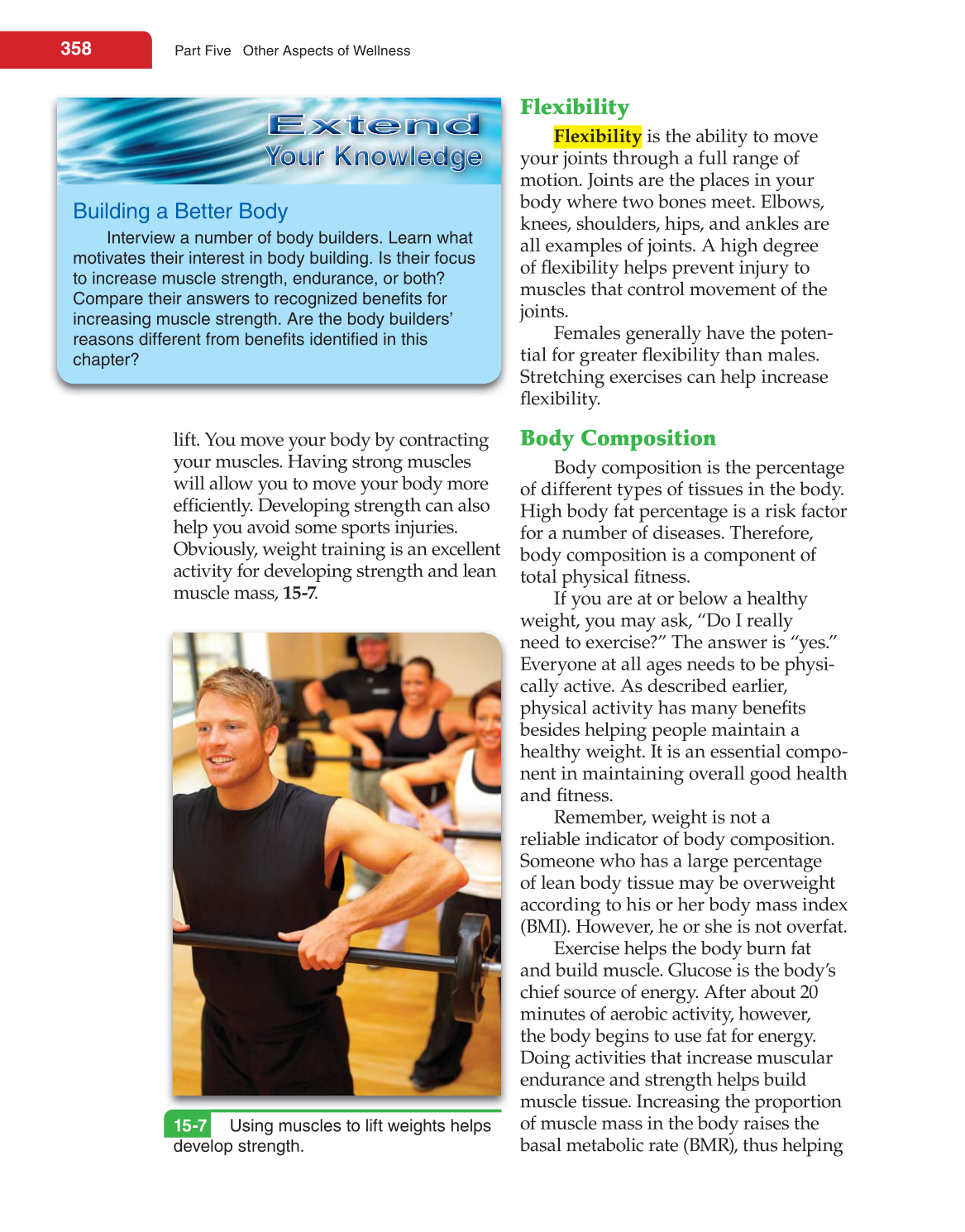 Nutrition &amp; Wellness for Life, 4th Edition page 358