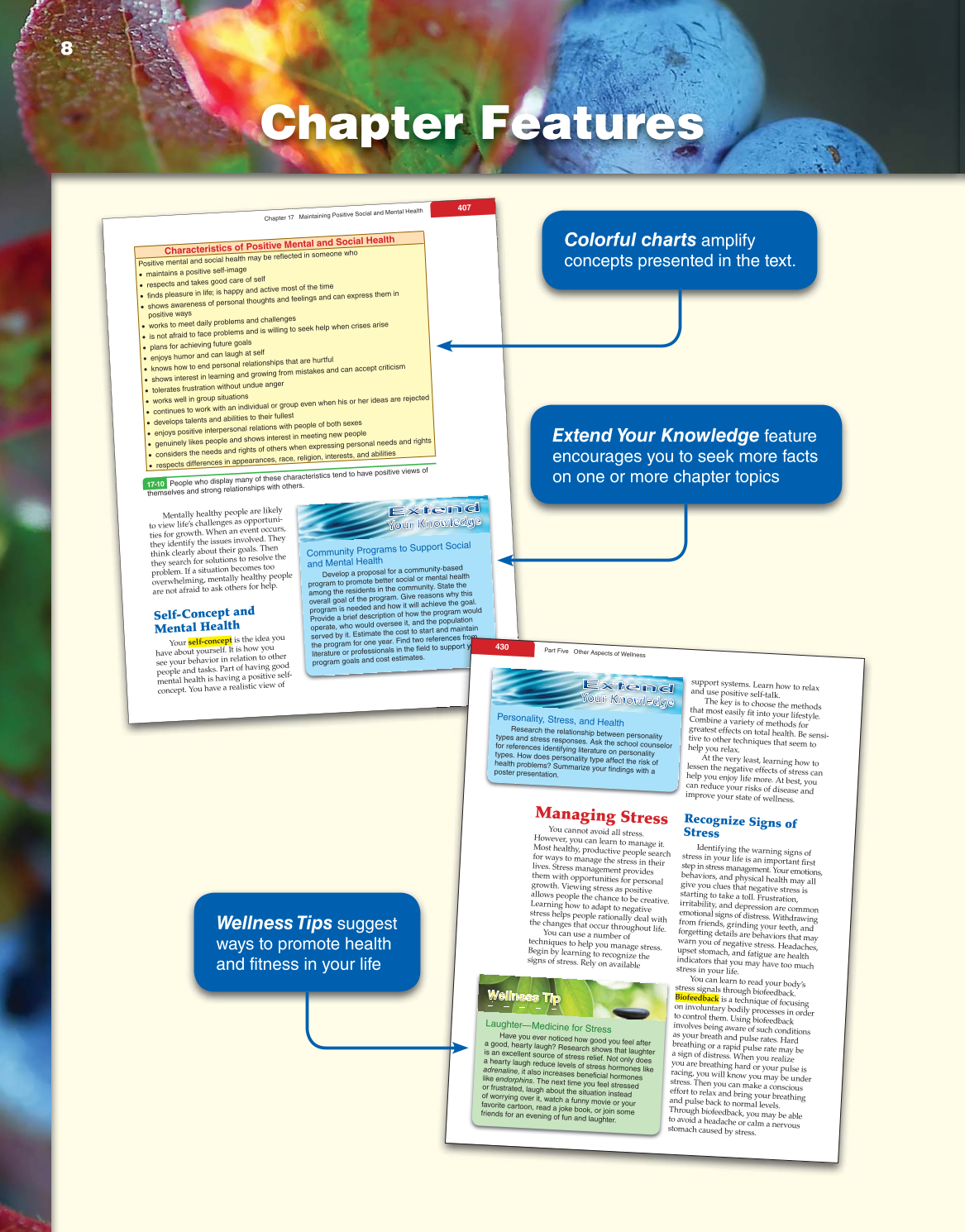 Nutrition &amp; Wellness for Life, 4th Edition page 8