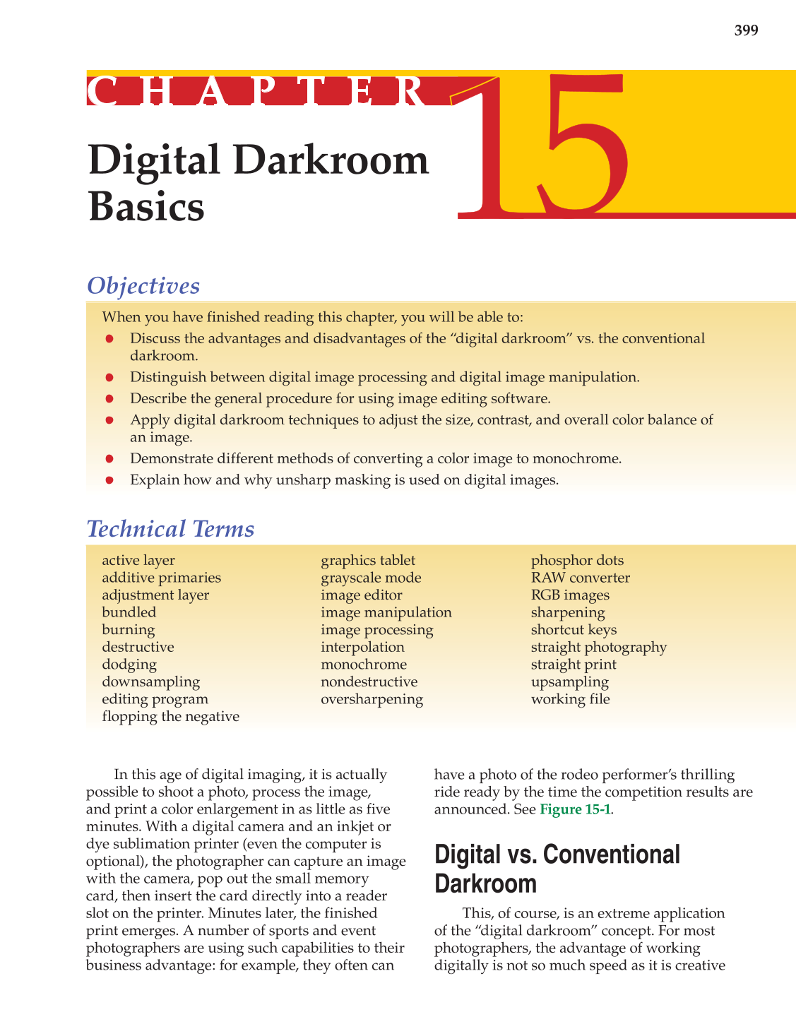 Photography: Capture to Presentation, 2nd Edition page 399