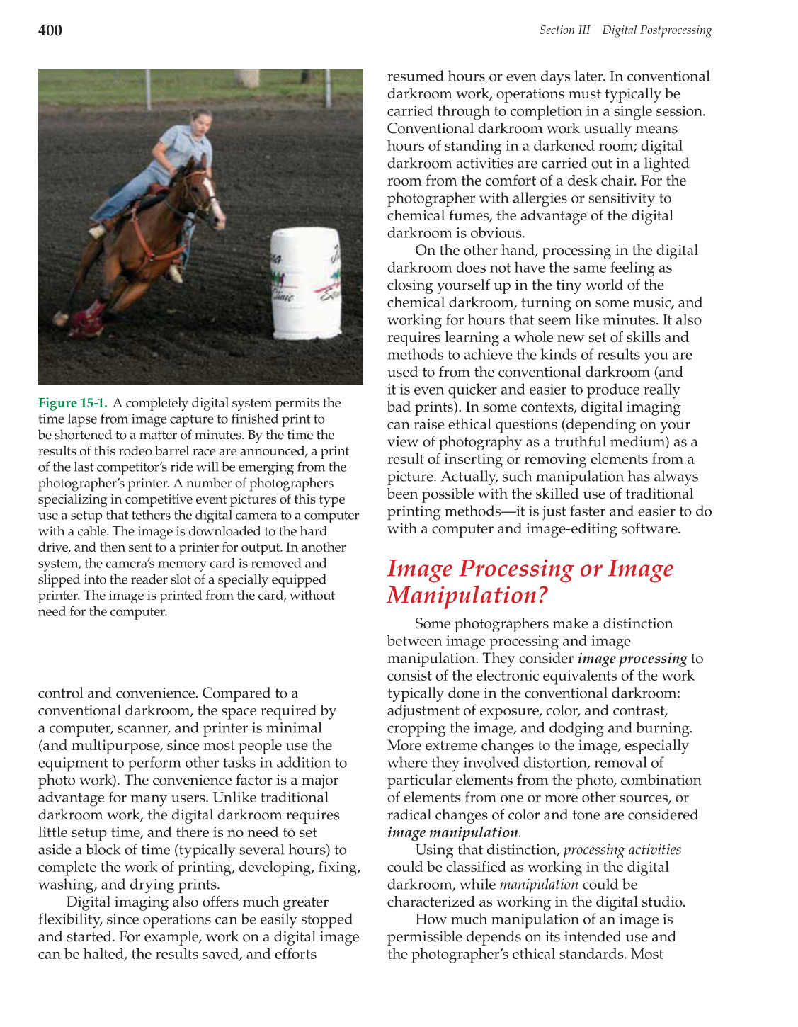 Photography: Capture to Presentation, 2nd Edition page 400