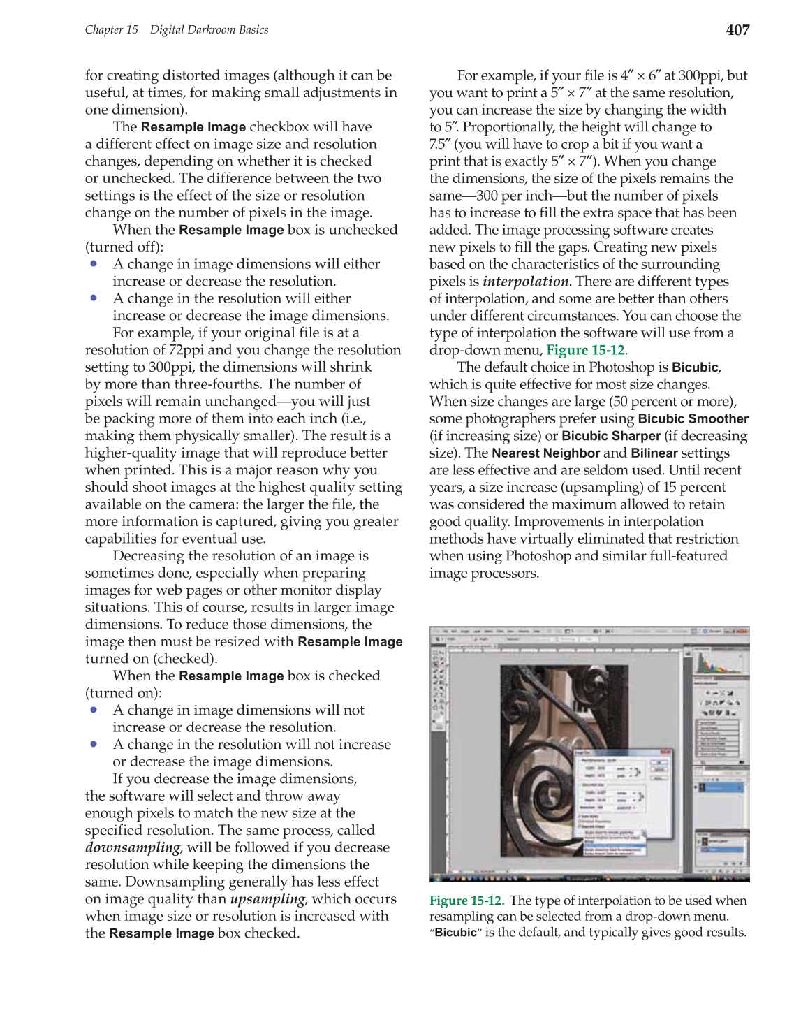 Photography: Capture to Presentation, 2nd Edition page 407