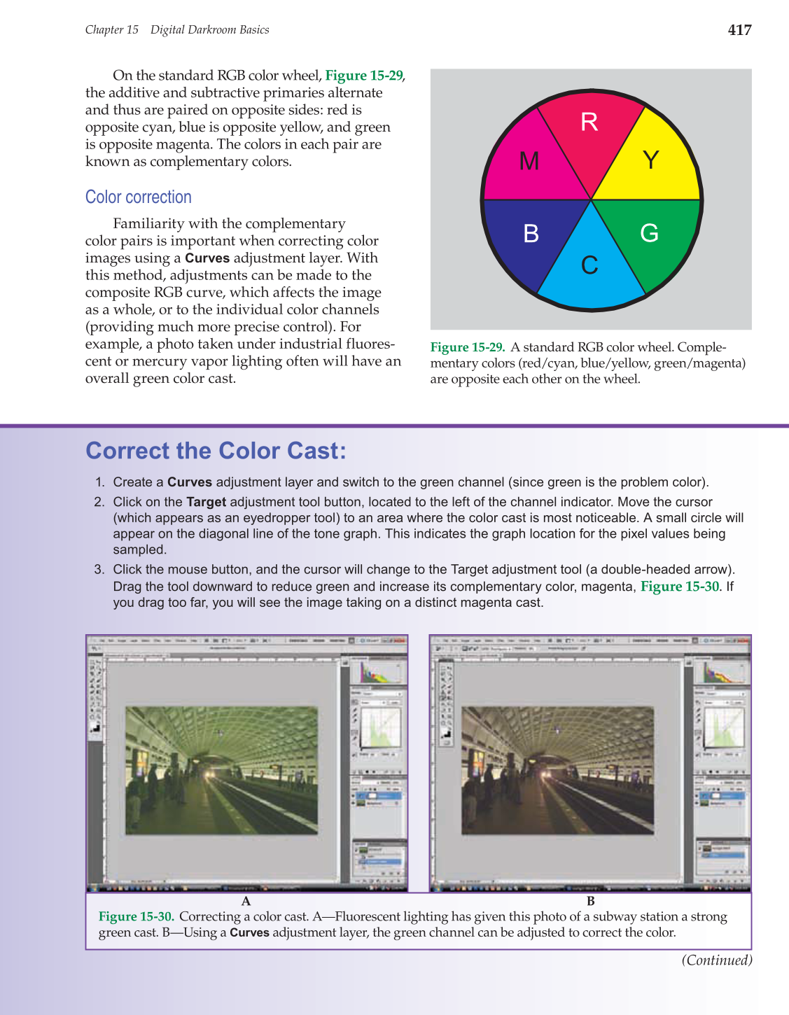 Photography: Capture to Presentation, 2nd Edition page 417