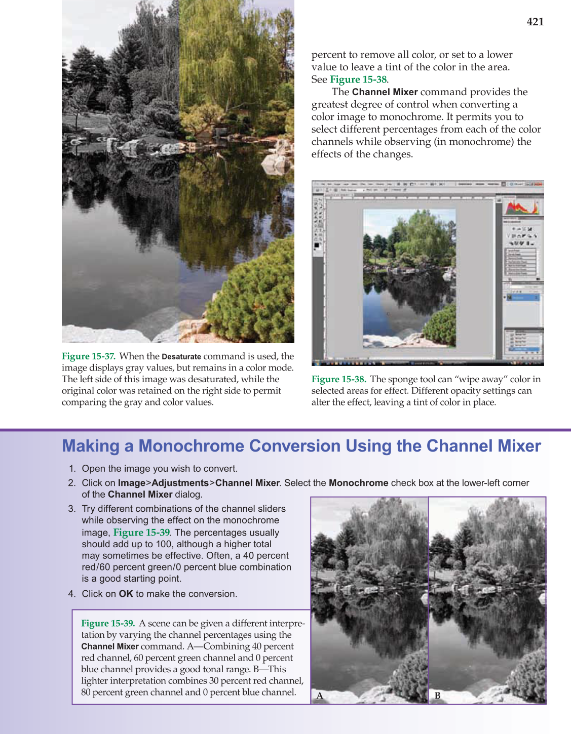 Photography: Capture to Presentation, 2nd Edition page 421