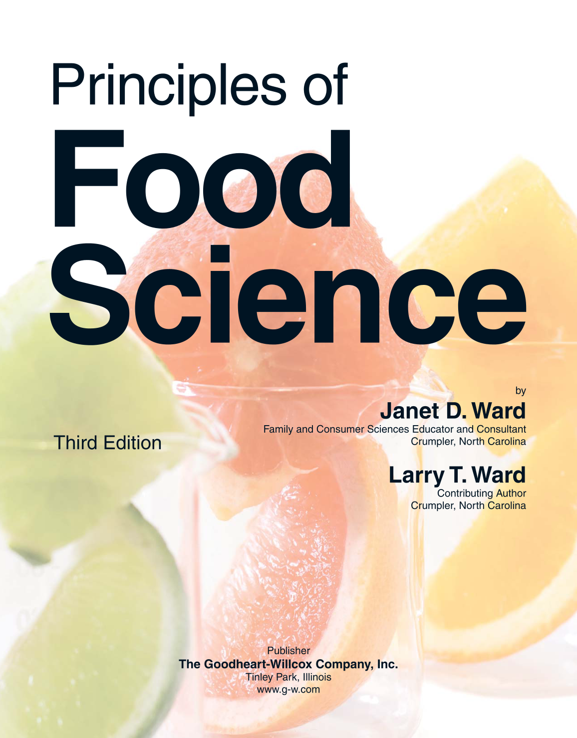 Principles of Food Science, 3rd Edition page i