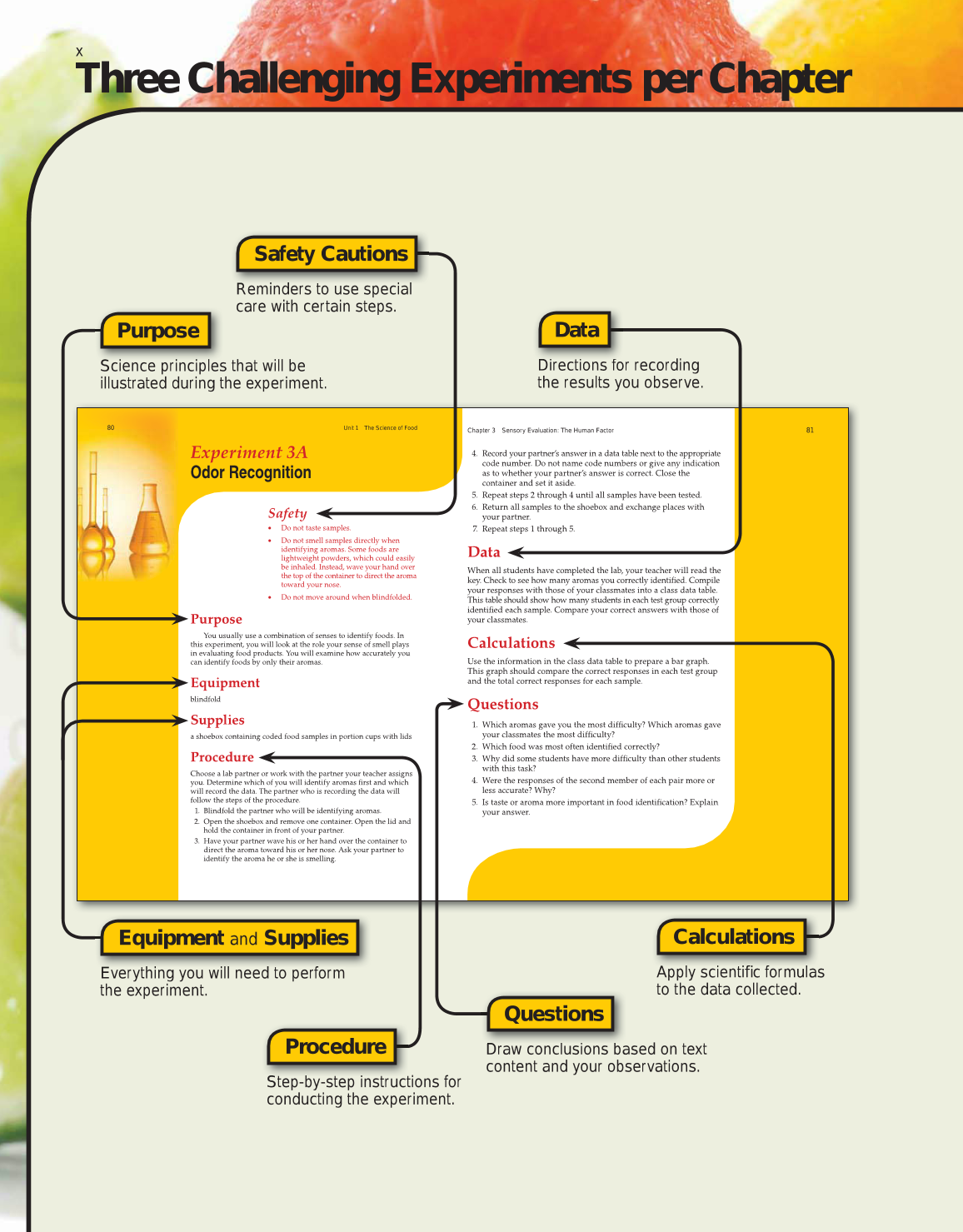 Principles of Food Science, 3rd Edition page x